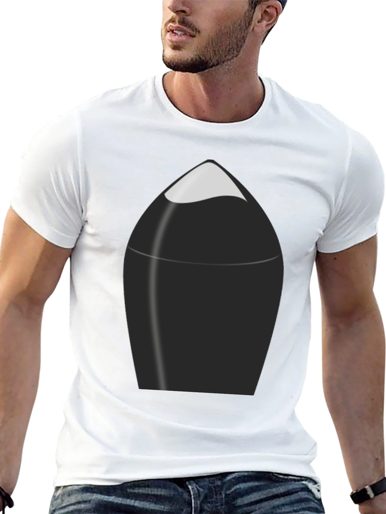 Sleek Rocket Graphic Tee - Modern Design