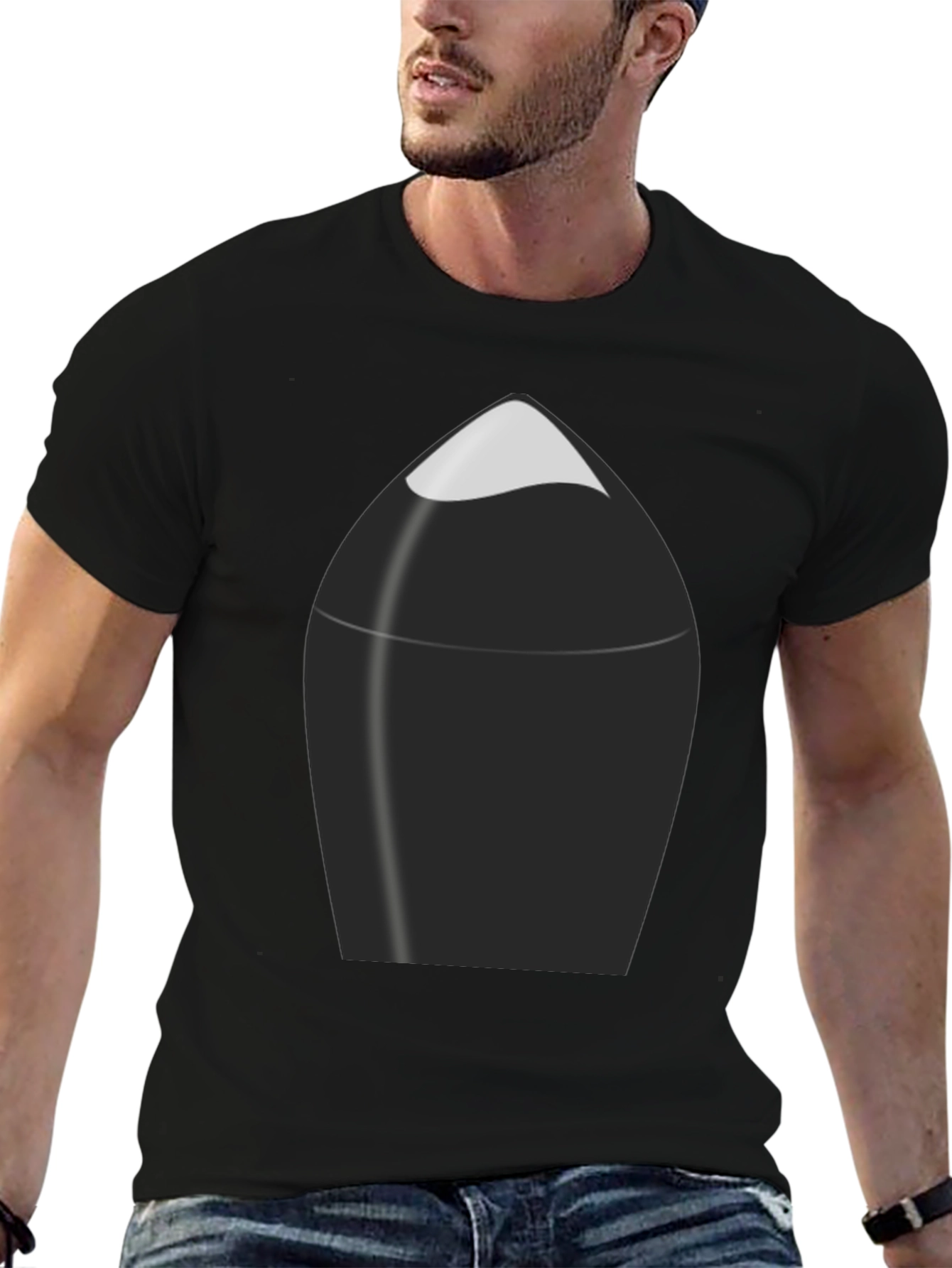 Sleek Rocket Graphic Tee - Modern Design