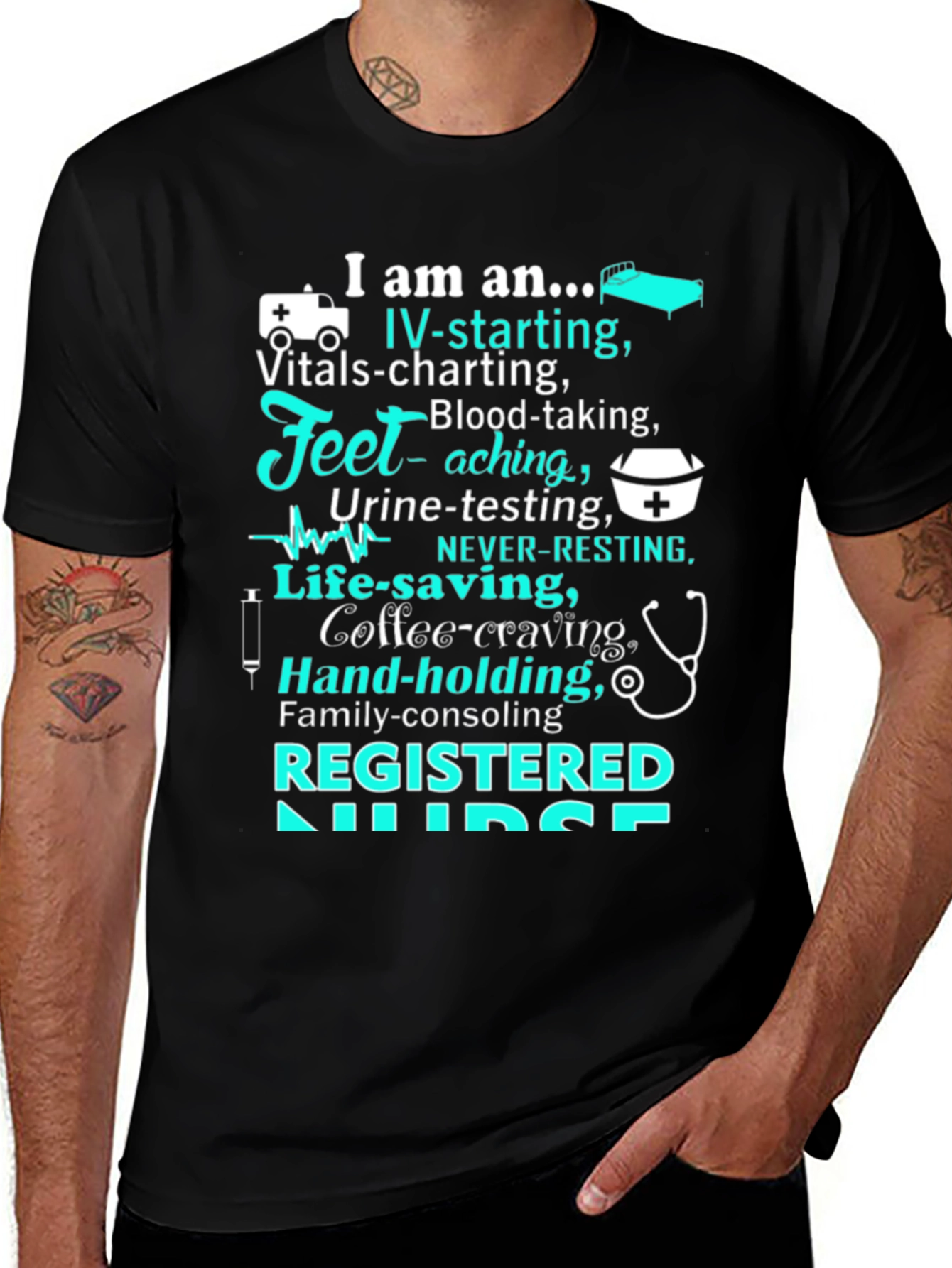 Registered Nurse Novelty T-Shirt