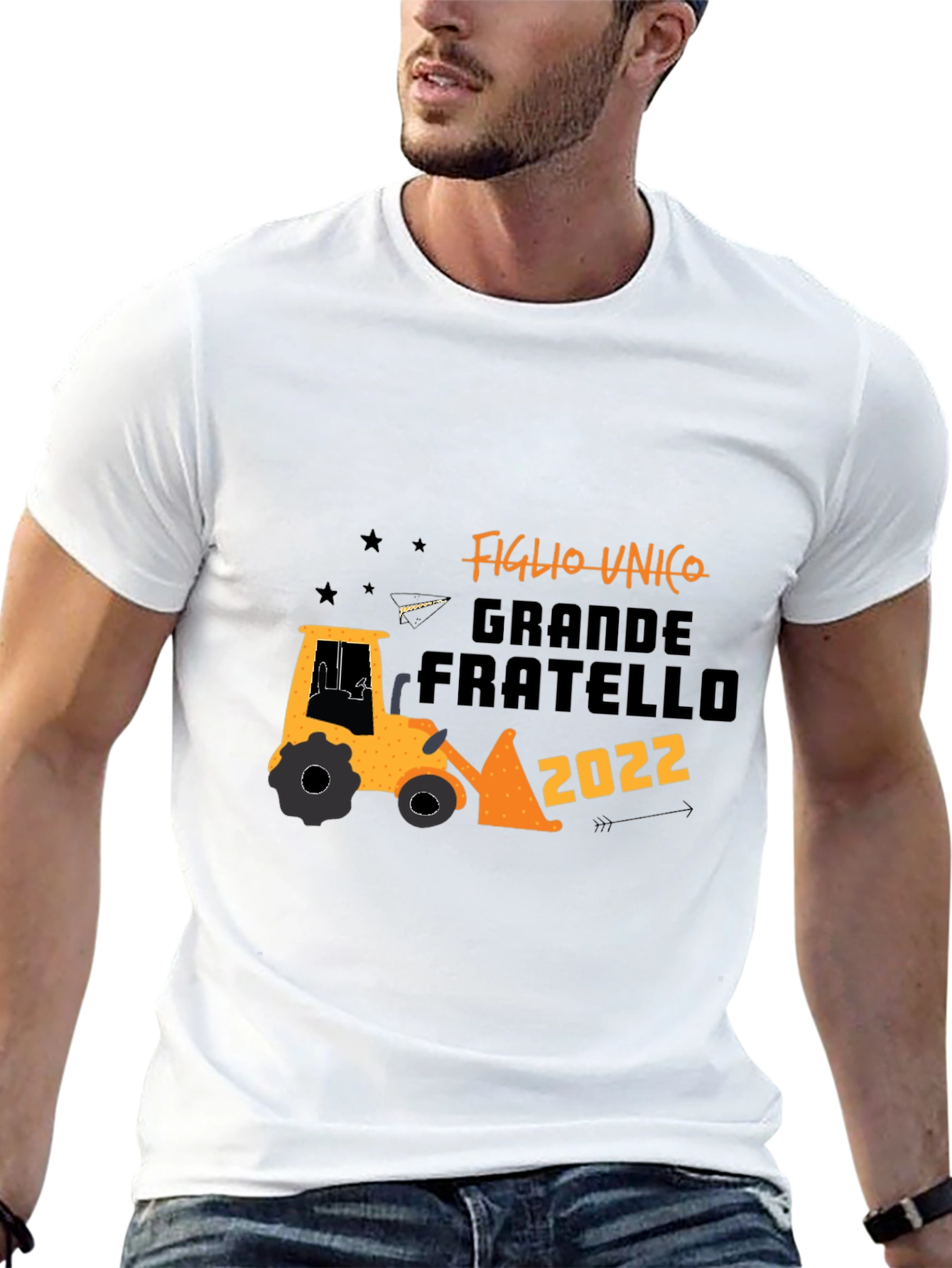 Construction Crew T-Shirt - Figlio Unico Grande Fratello 2022