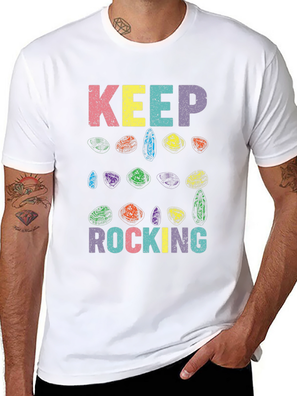 Keep Rocking Graphic Tee
