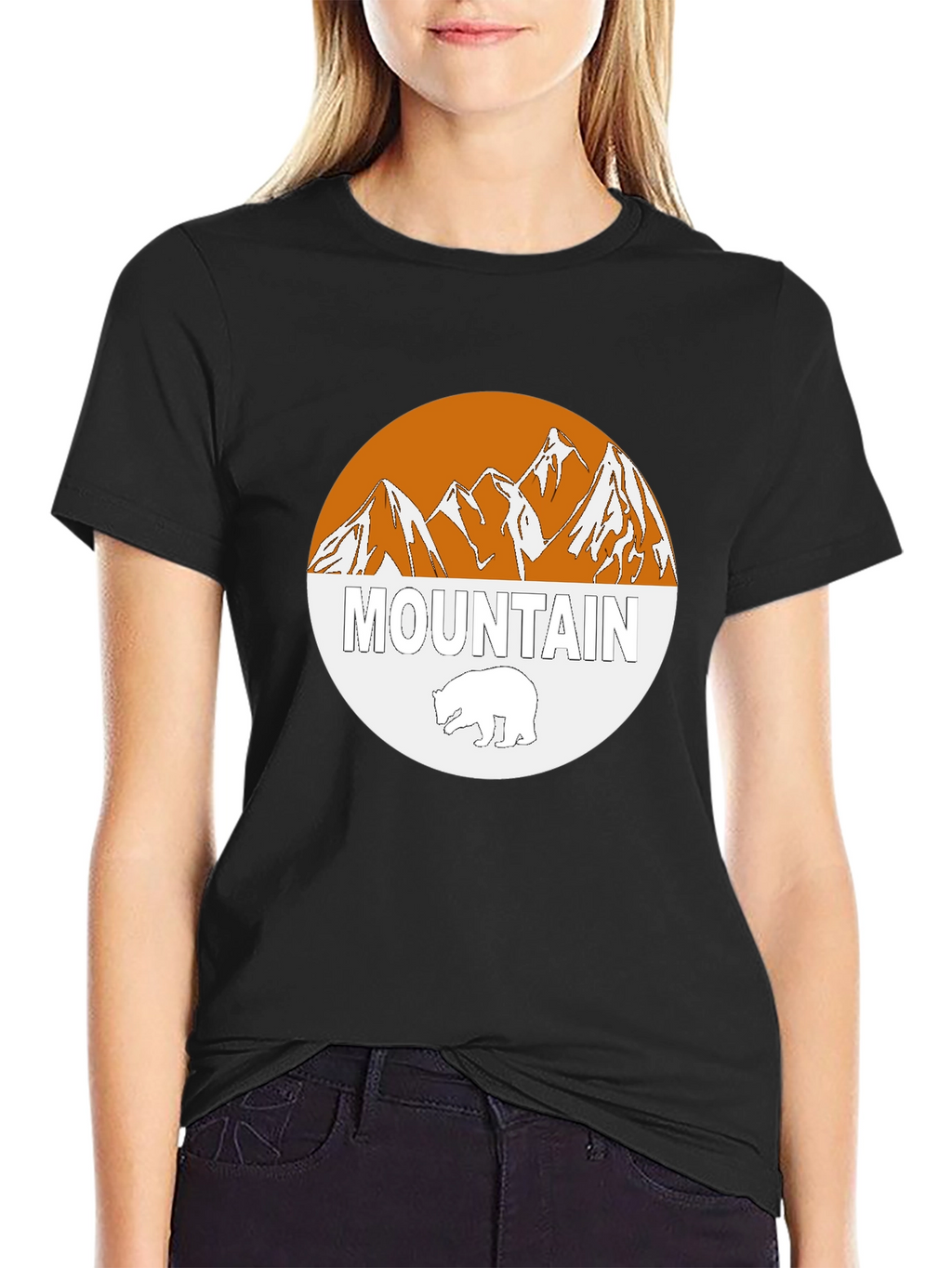 Mountain Bear Graphic Tee - Stylish Outdoor Apparel