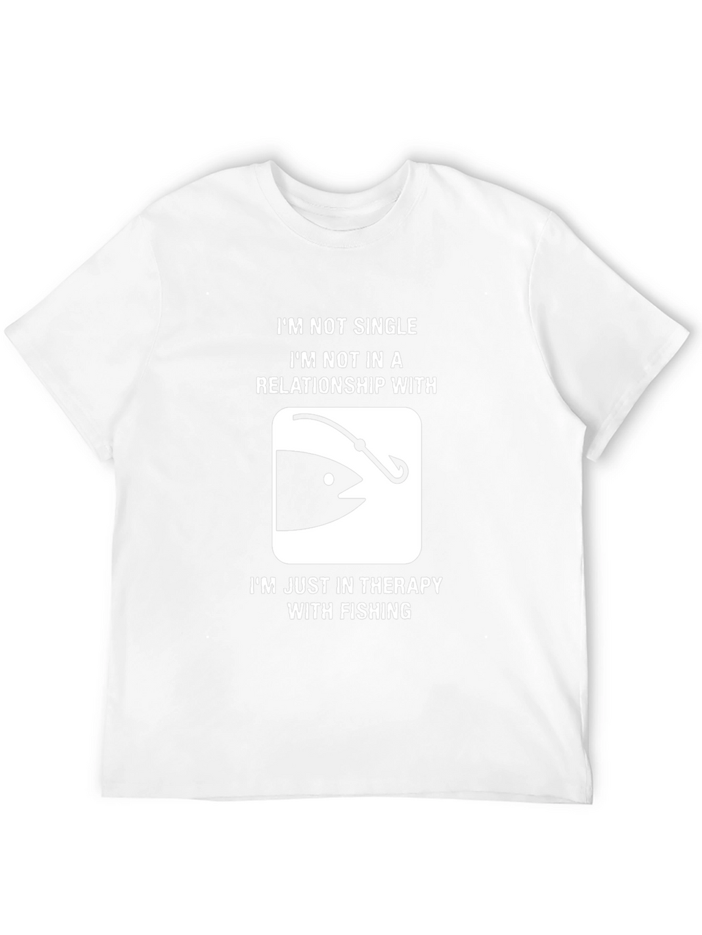 Funny Fishing Therapy T-Shirt