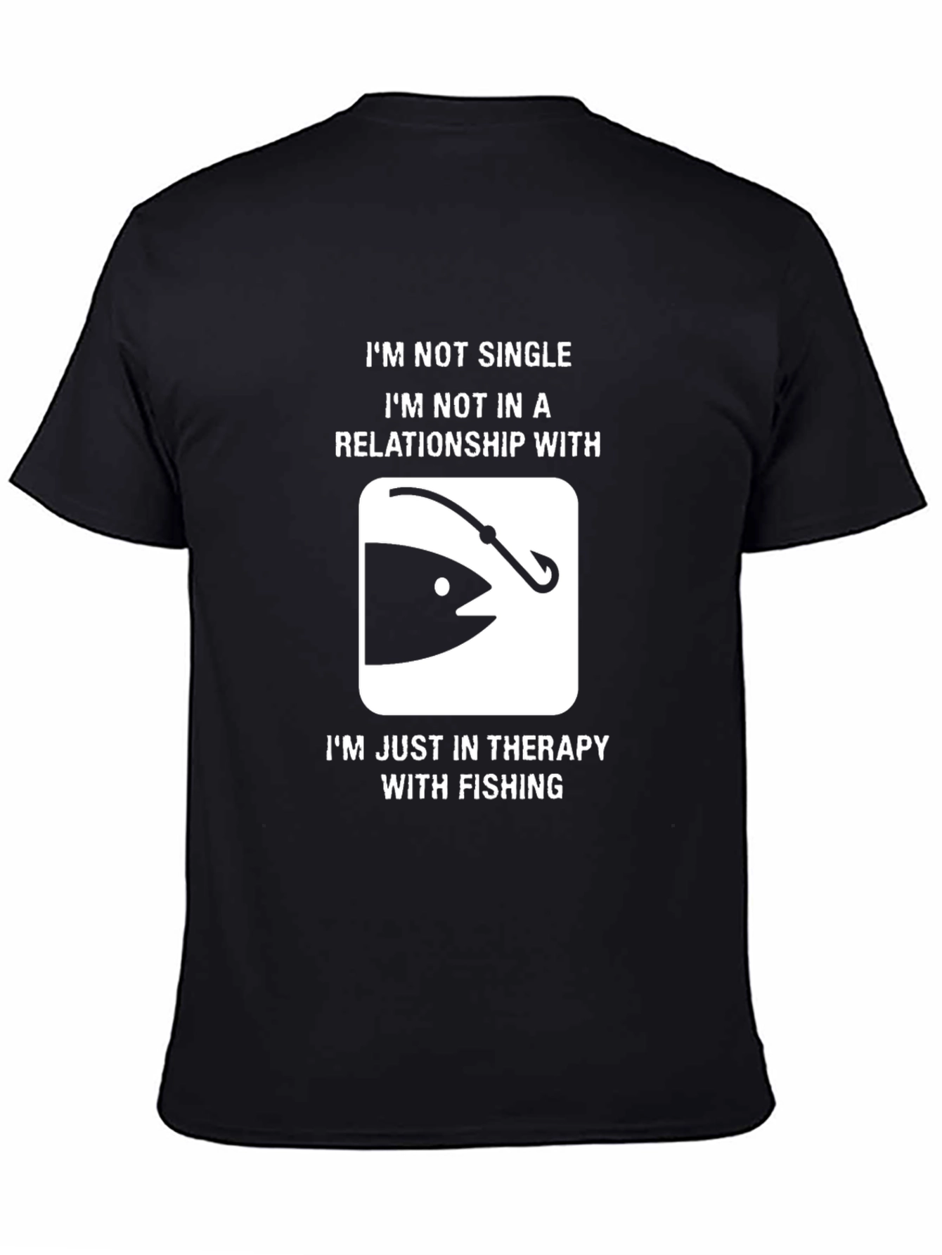 Funny Fishing Therapy T-Shirt