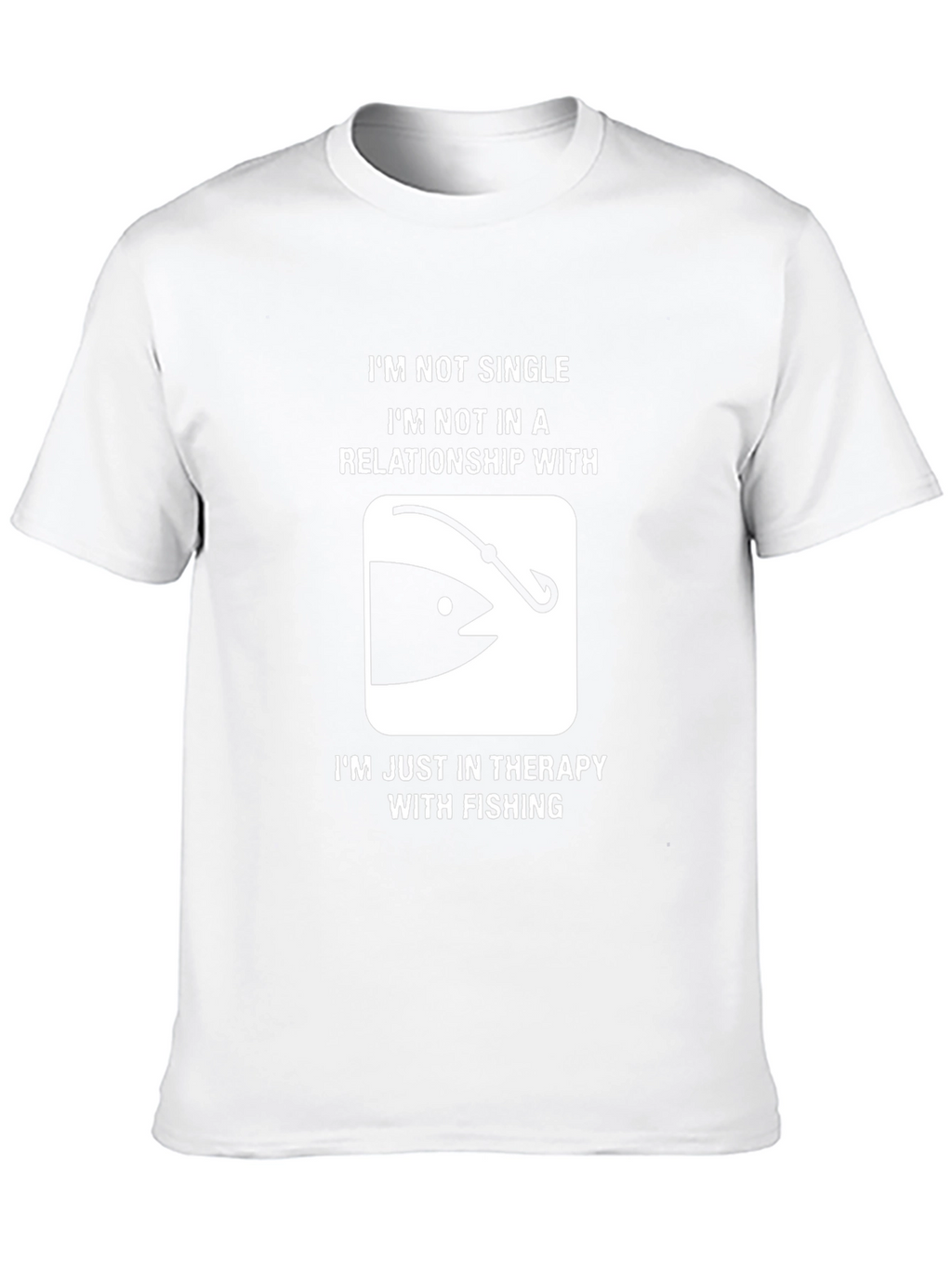 Funny Fishing Therapy T-Shirt