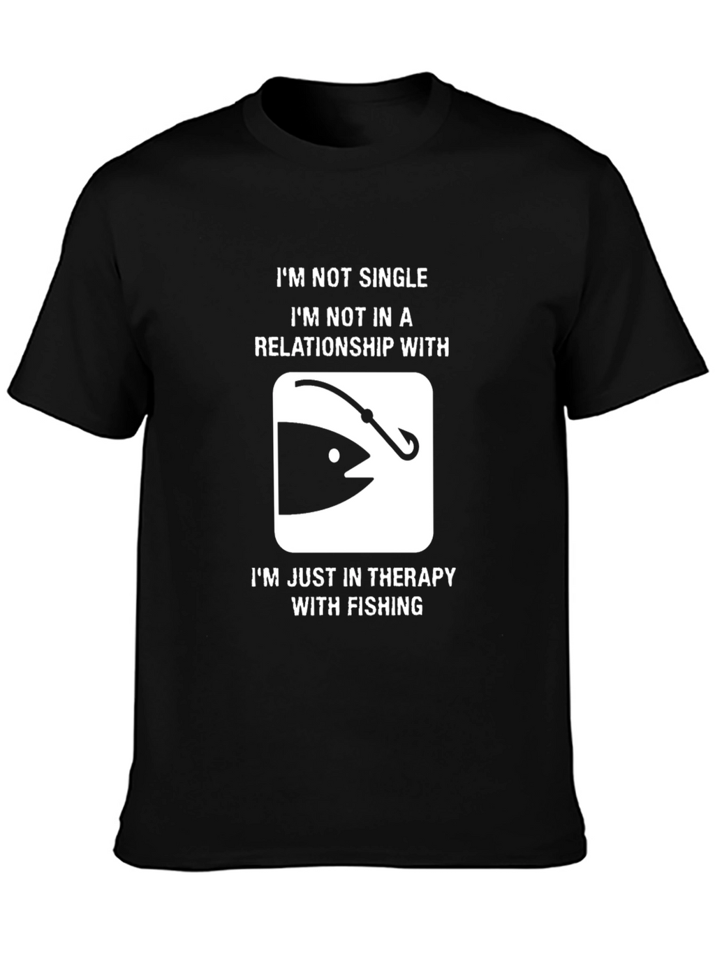 Funny Fishing Therapy T-Shirt