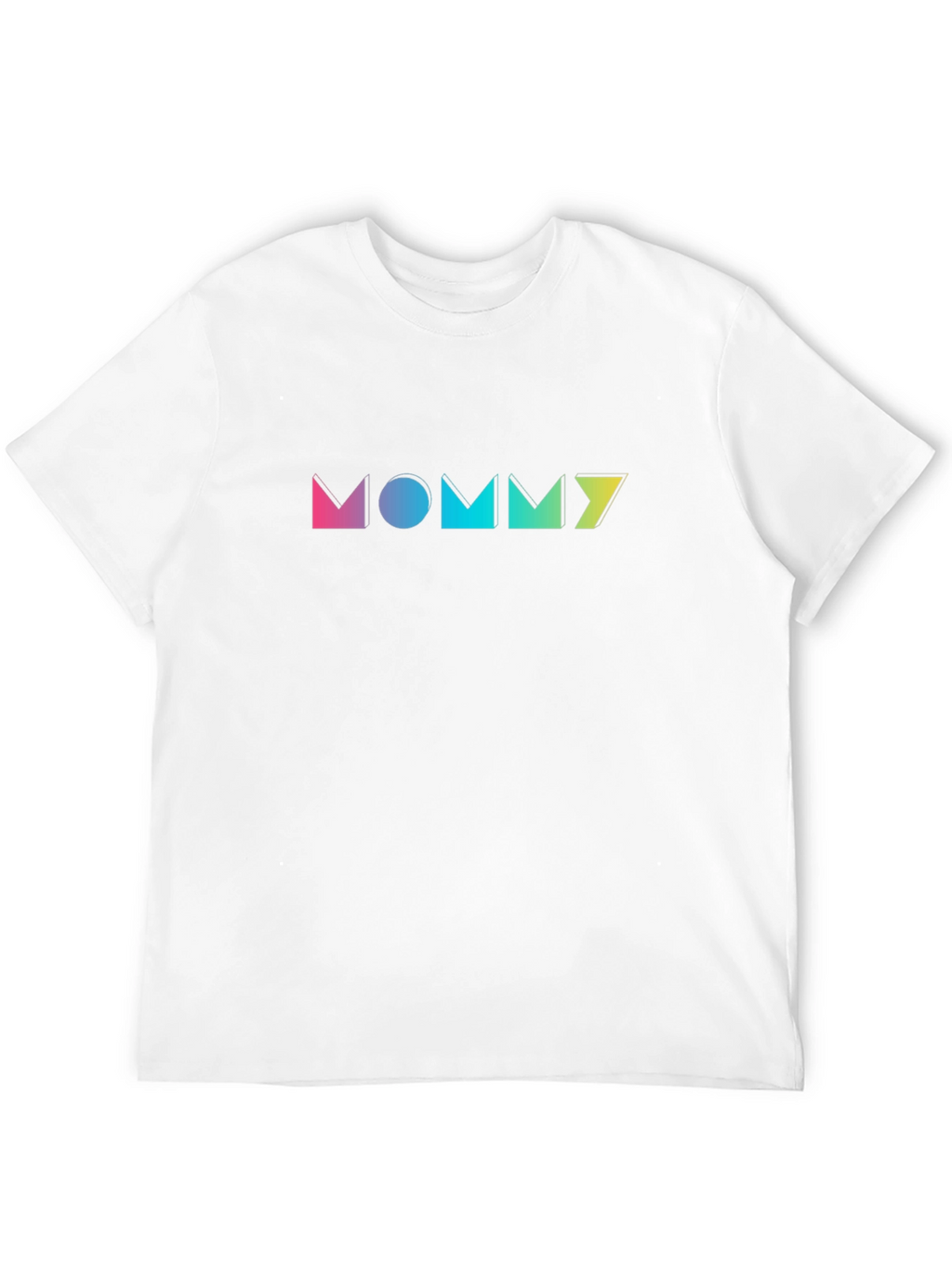 Trendy MOMMY Graphic Print Black T-Shirt