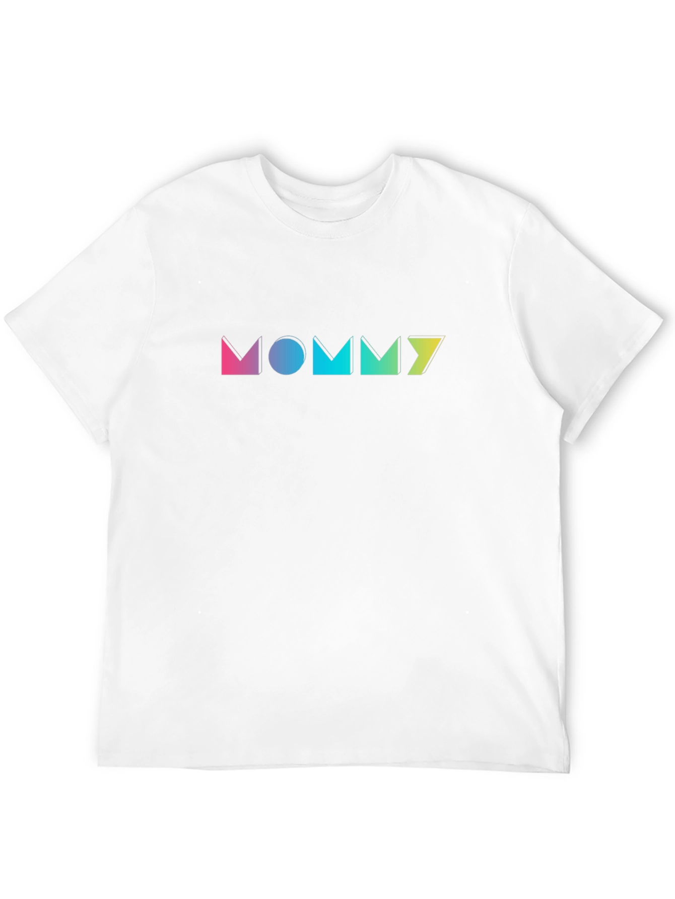 Trendy MOMMY Graphic Print Black T-Shirt