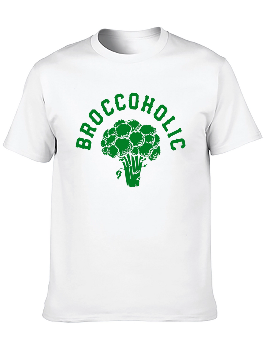 Broccoholic Graphic T-Shirt - Black
