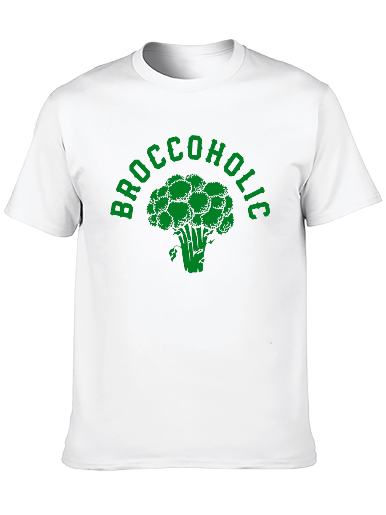 Broccoholic Graphic T-Shirt - Black
