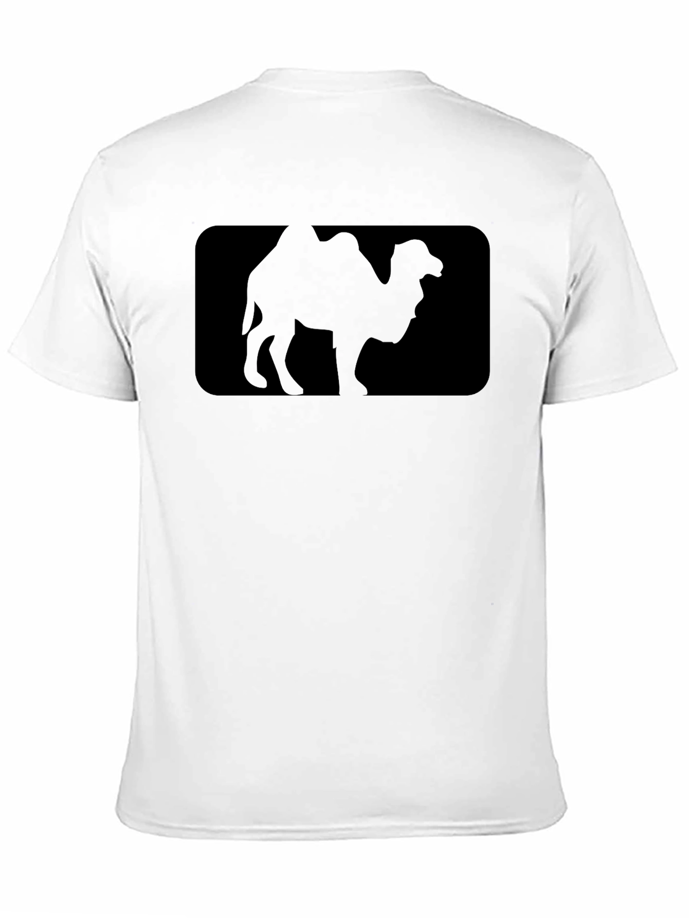 Camel Silhouette Graphic Tee - Soft Cotton Blend