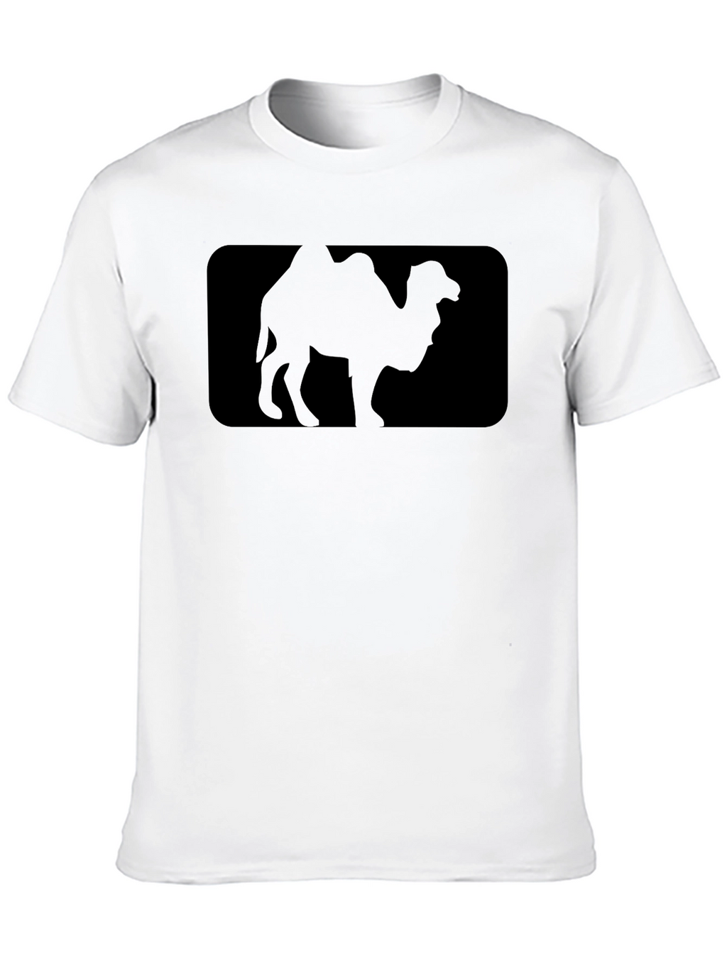 Camel Silhouette Graphic Tee - Soft Cotton Blend