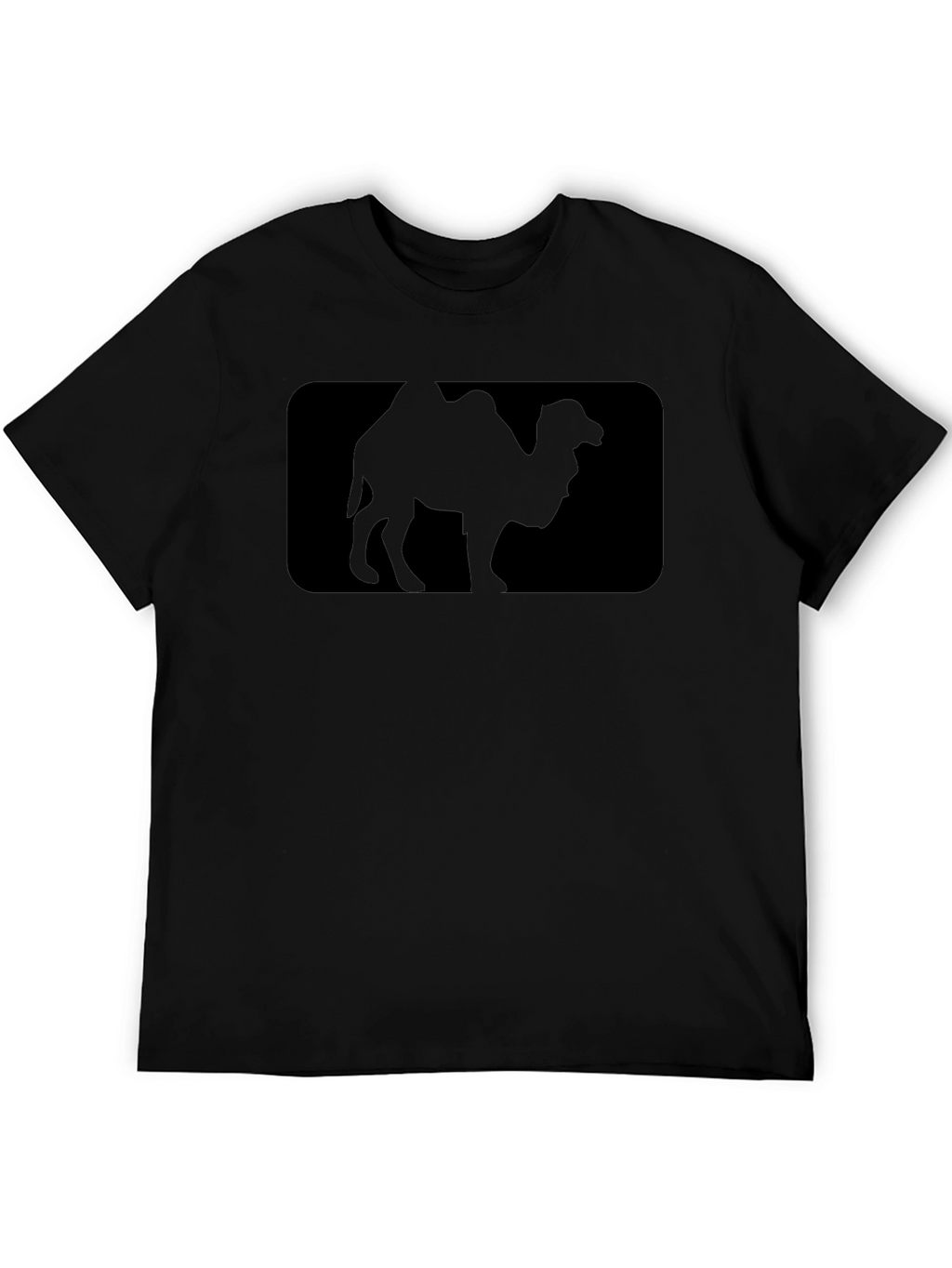Camel Silhouette Graphic Tee - Soft Cotton Blend