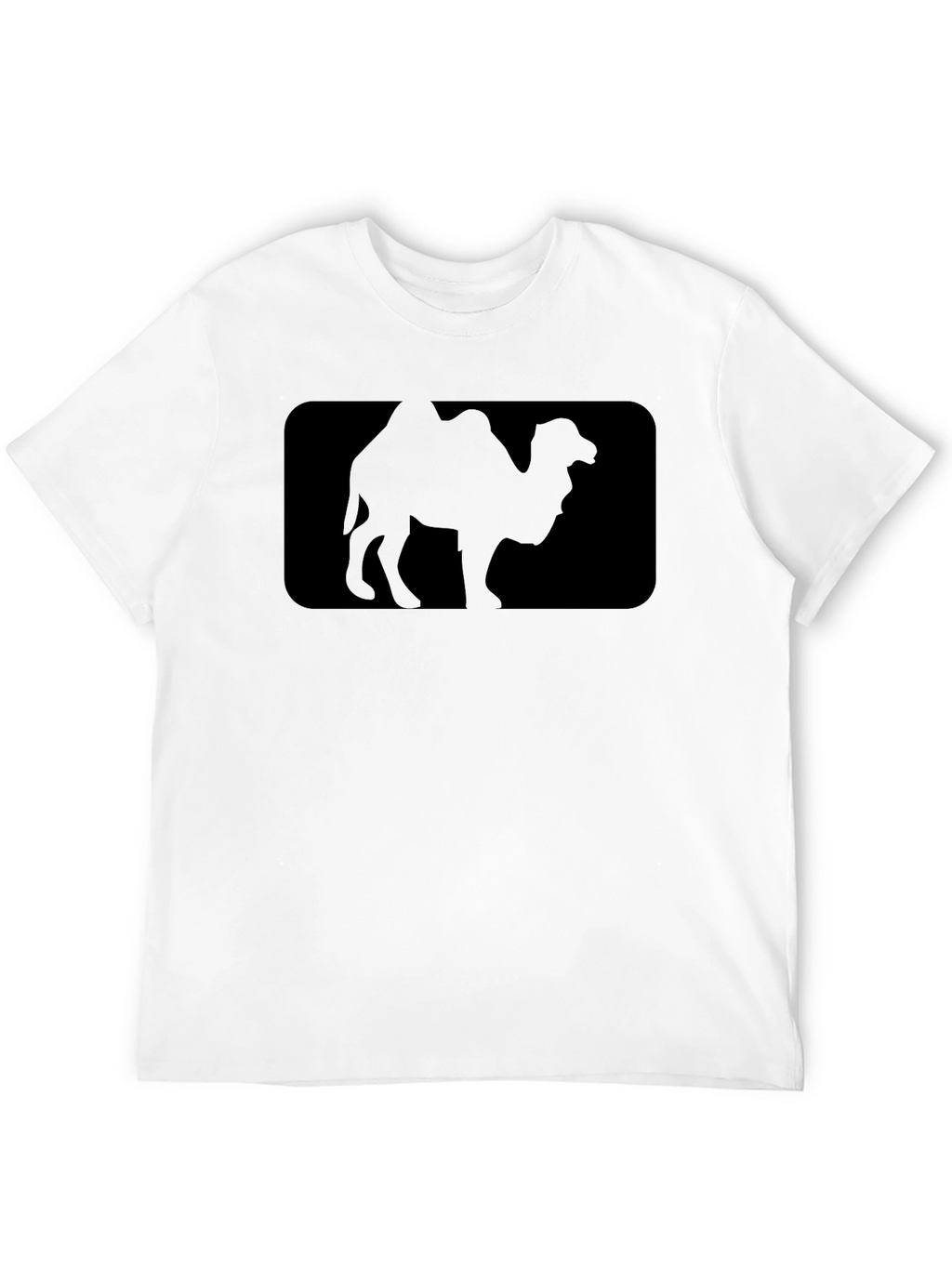 Camel Silhouette Graphic Tee - Soft Cotton Blend