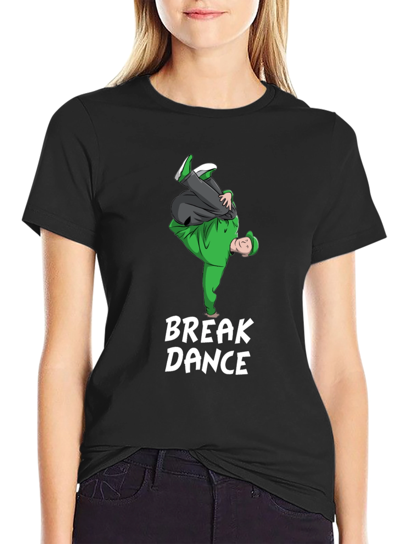 Breakdance Graphic Tee - Cool Dance T-Shirt