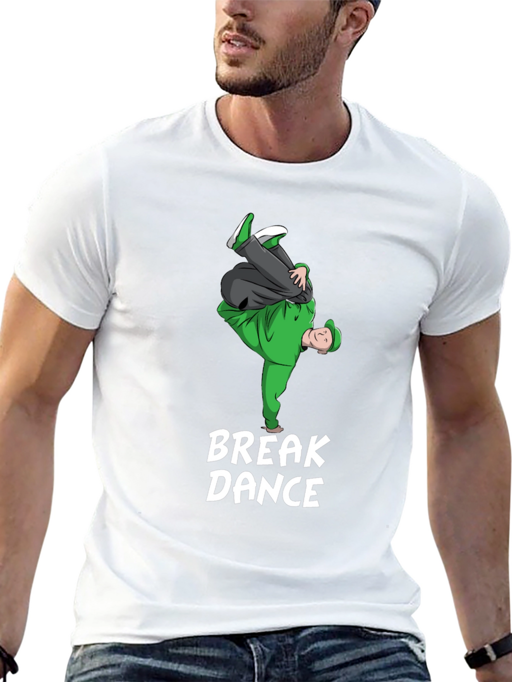 Breakdance Graphic Tee - Cool Dance T-Shirt
