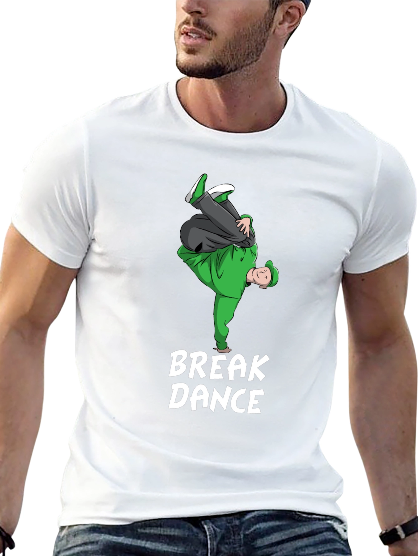 Breakdance Graphic Tee - Cool Dance T-Shirt