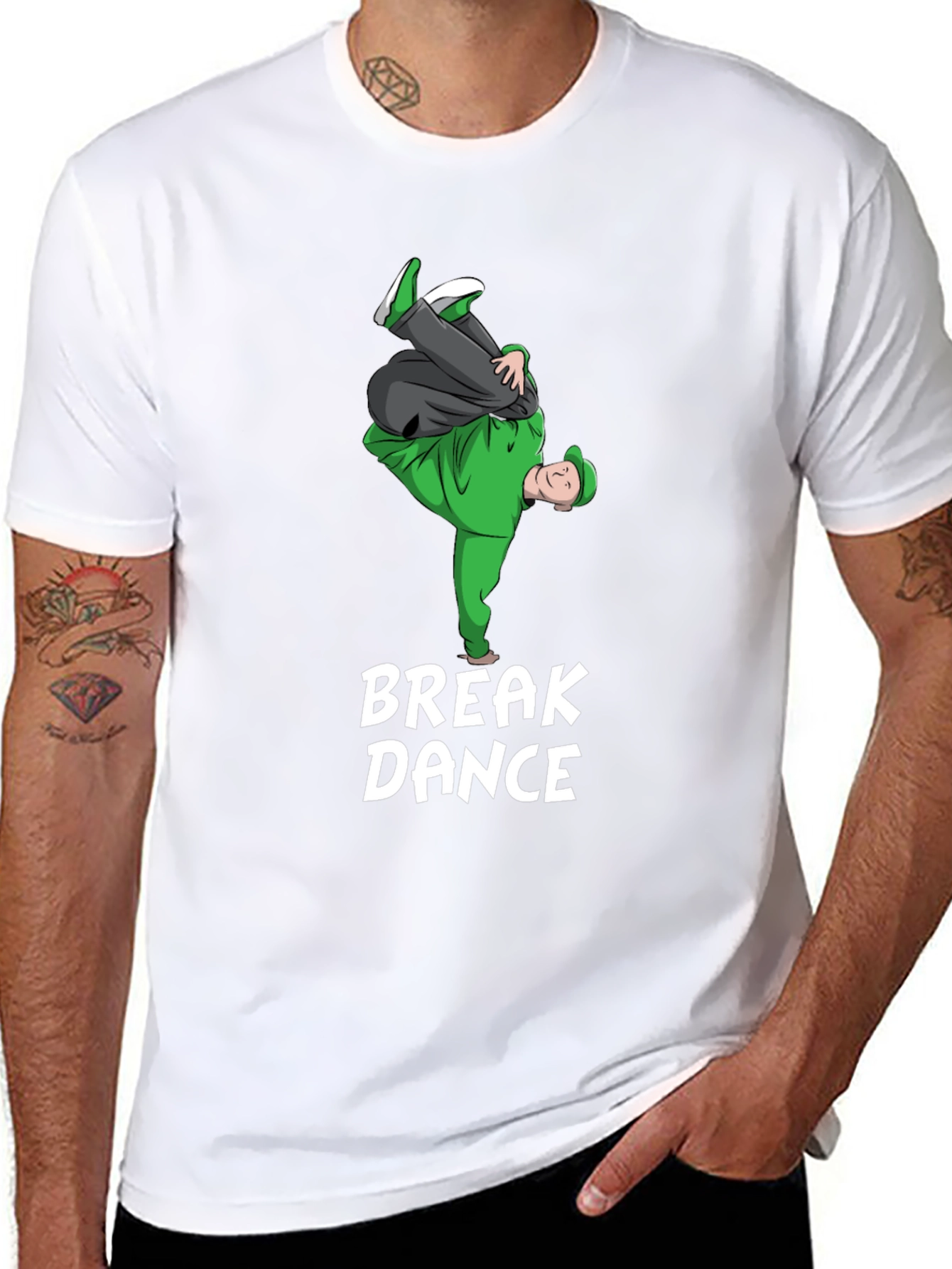 Breakdance Graphic Tee - Cool Dance T-Shirt