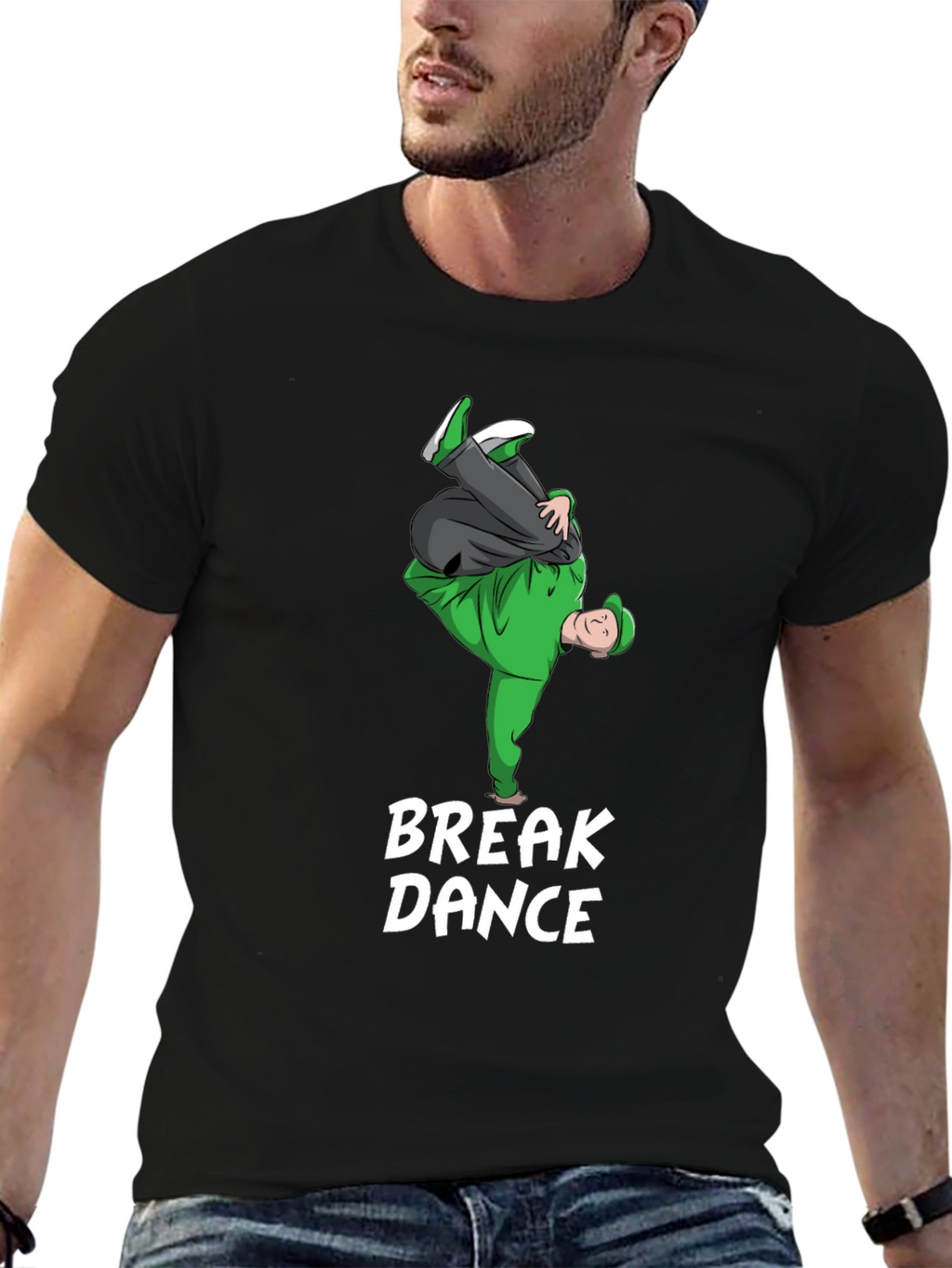 Breakdance Graphic Tee - Cool Dance T-Shirt