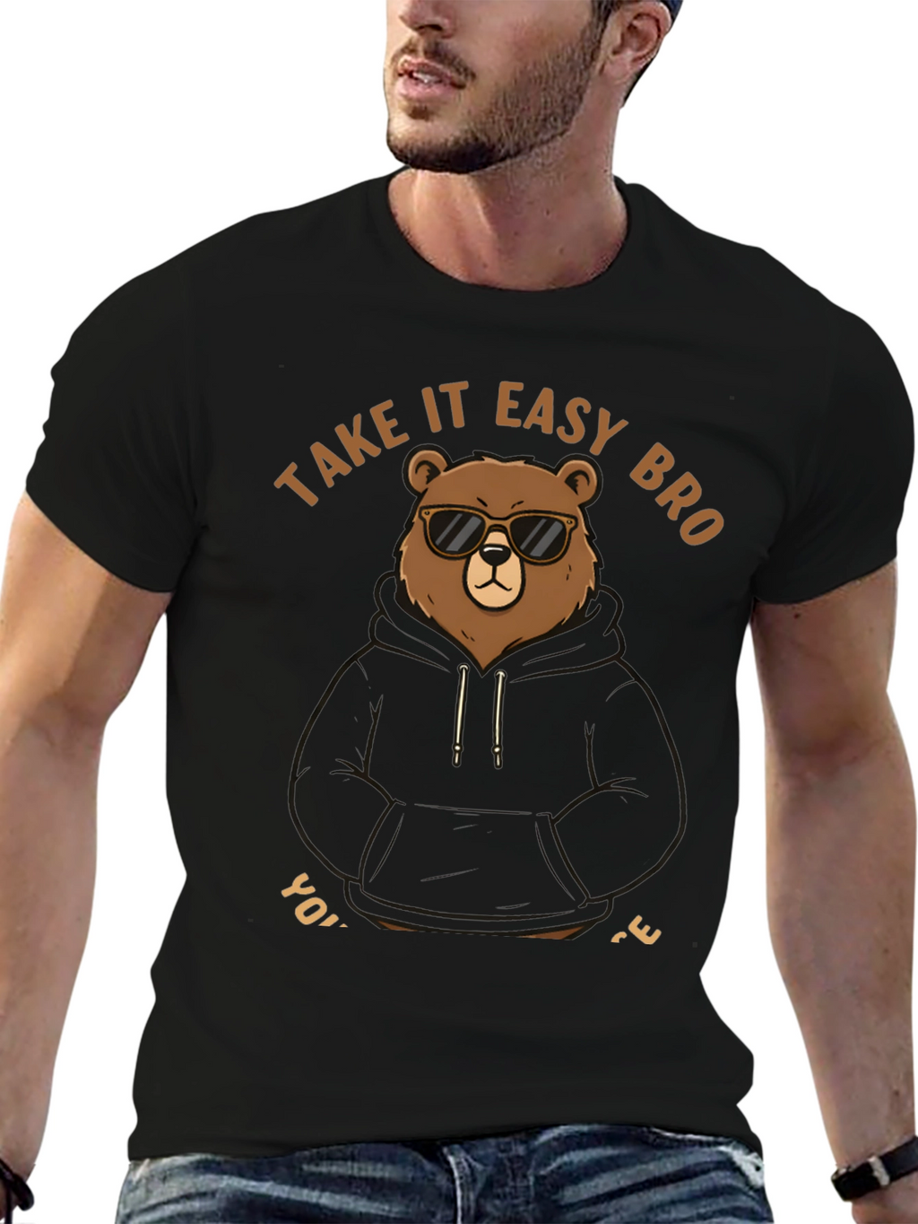 Cool Bear Tee: Take it Easy Bro