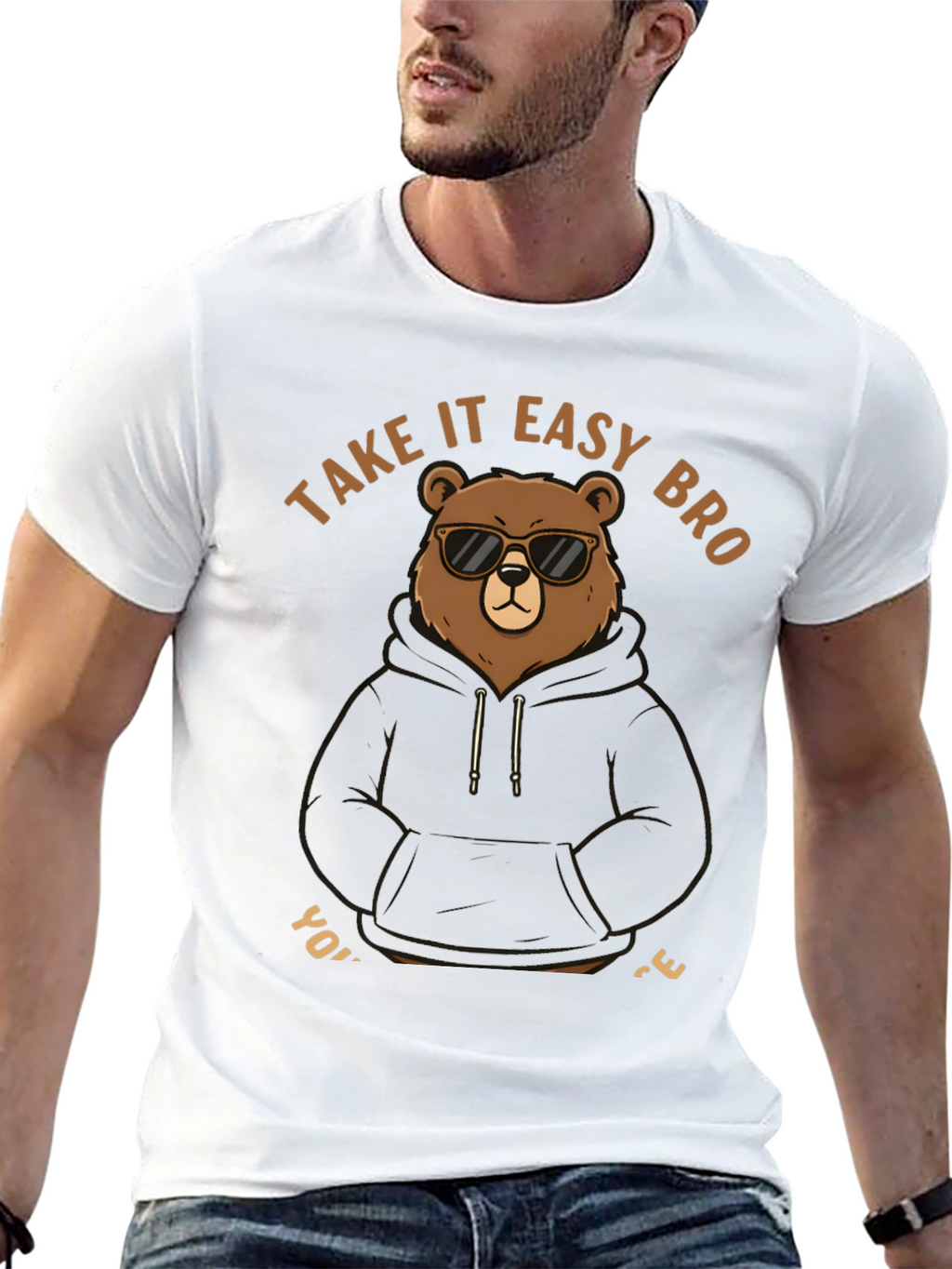 Cool Bear Tee: Take it Easy Bro