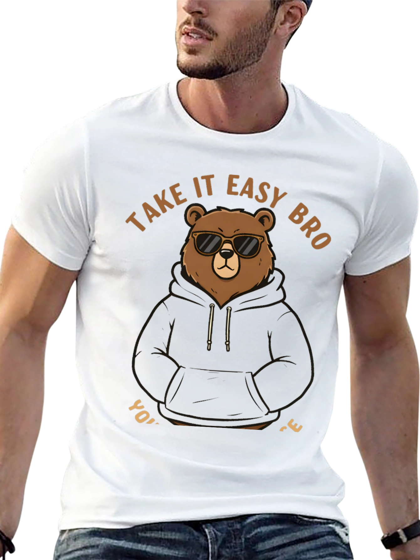 Cool Bear Tee: Take it Easy Bro