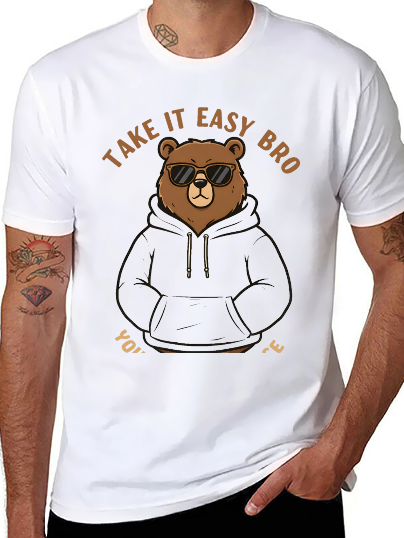 Cool Bear Tee: Take it Easy Bro