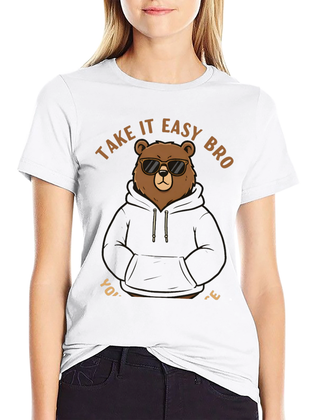 Cool Bear Tee: Take it Easy Bro