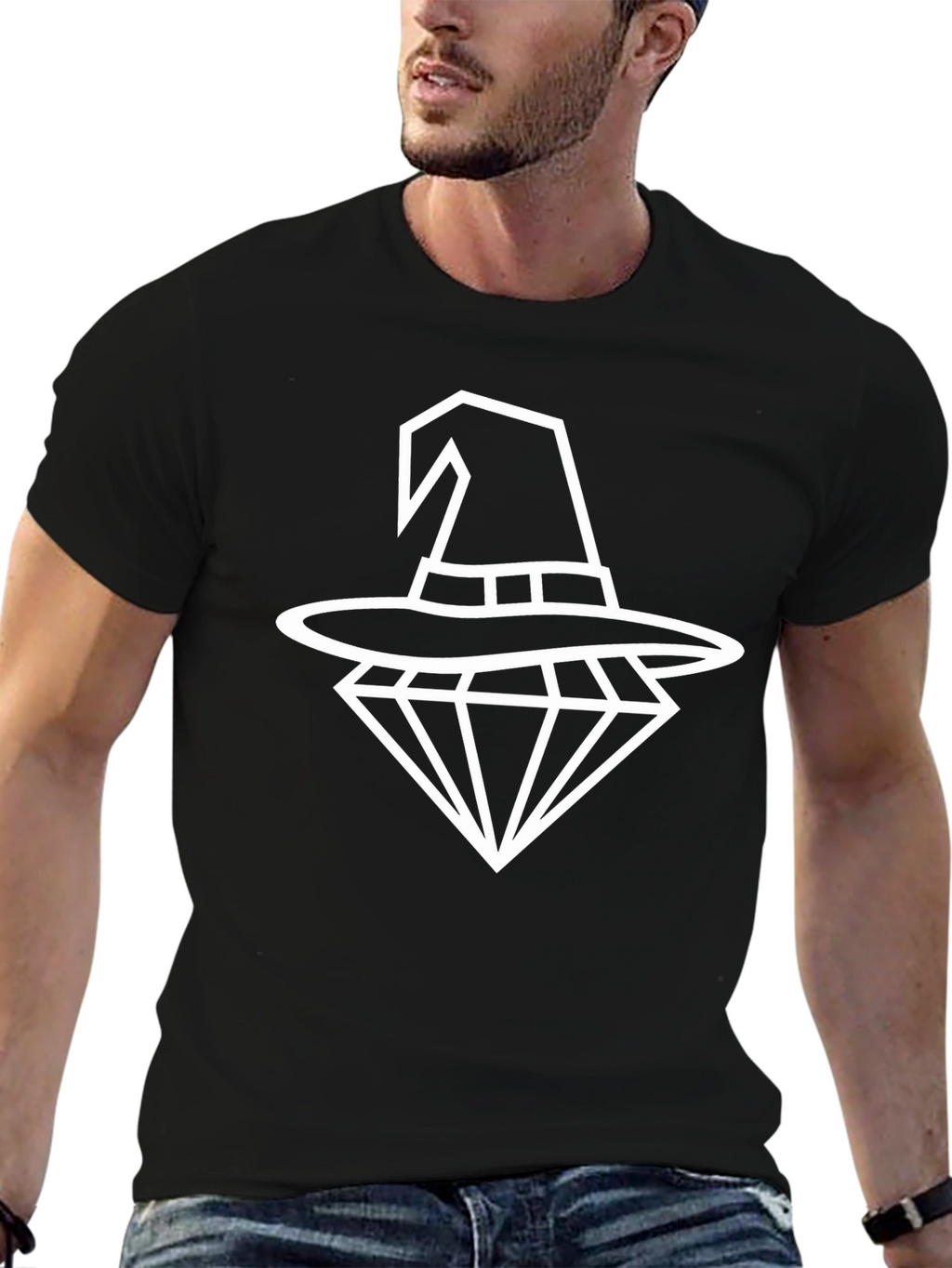 Wizard Diamond Graphic Tee