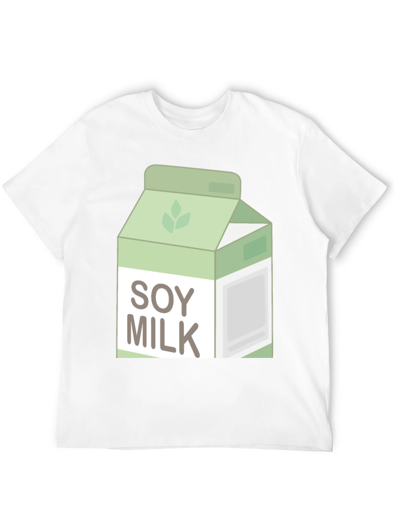 Soy Milk Carton Graphic T-Shirt - Casual Tee