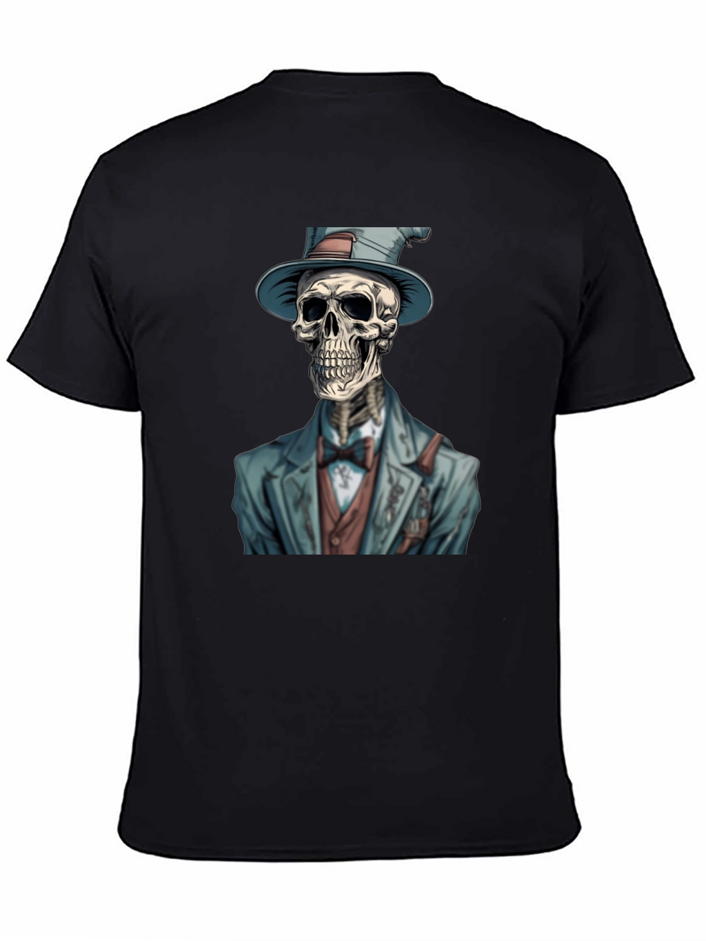 Dapper Skeleton T-Shirt - Unique Graphic Tee