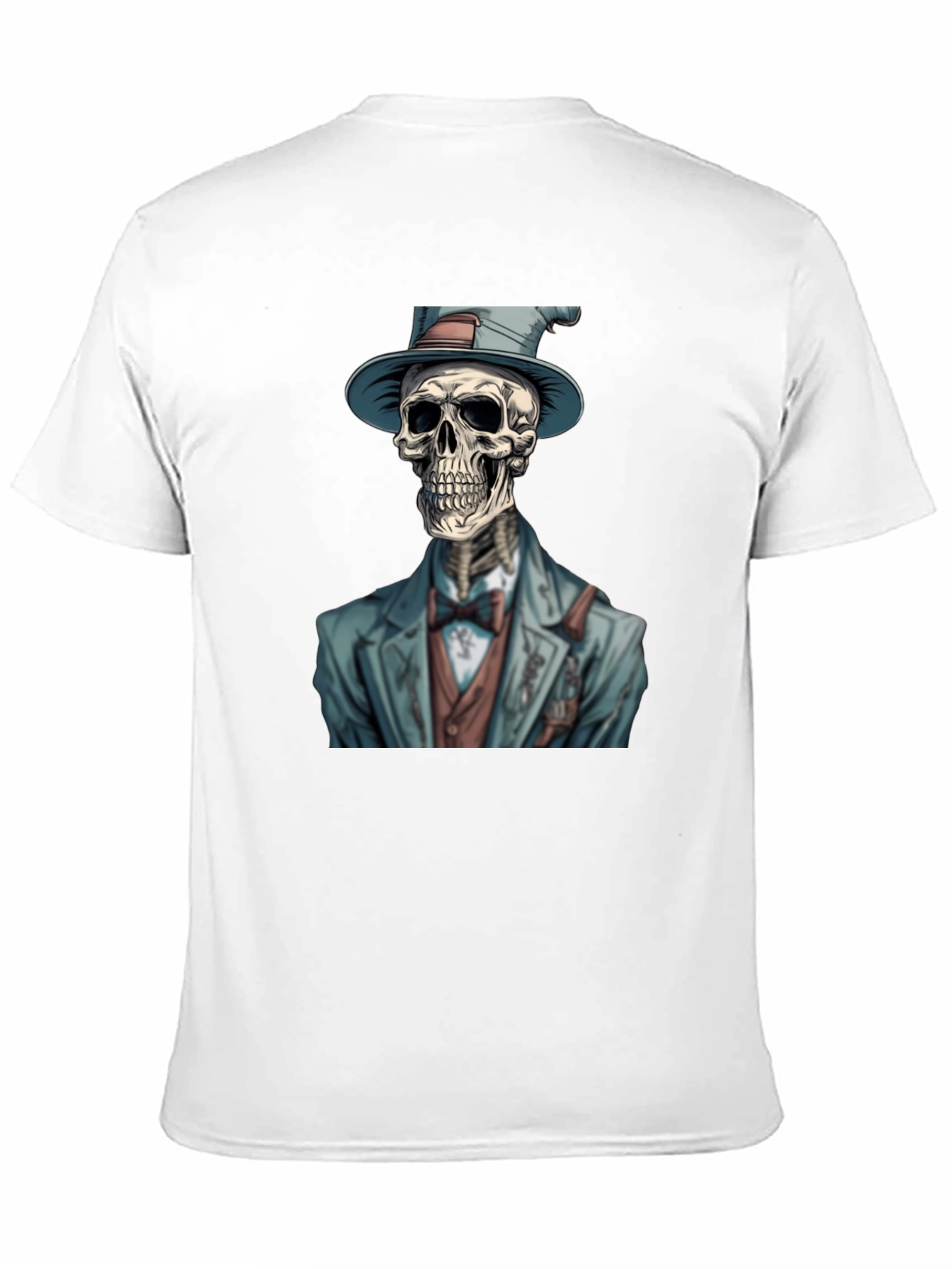 Dapper Skeleton T-Shirt - Unique Graphic Tee