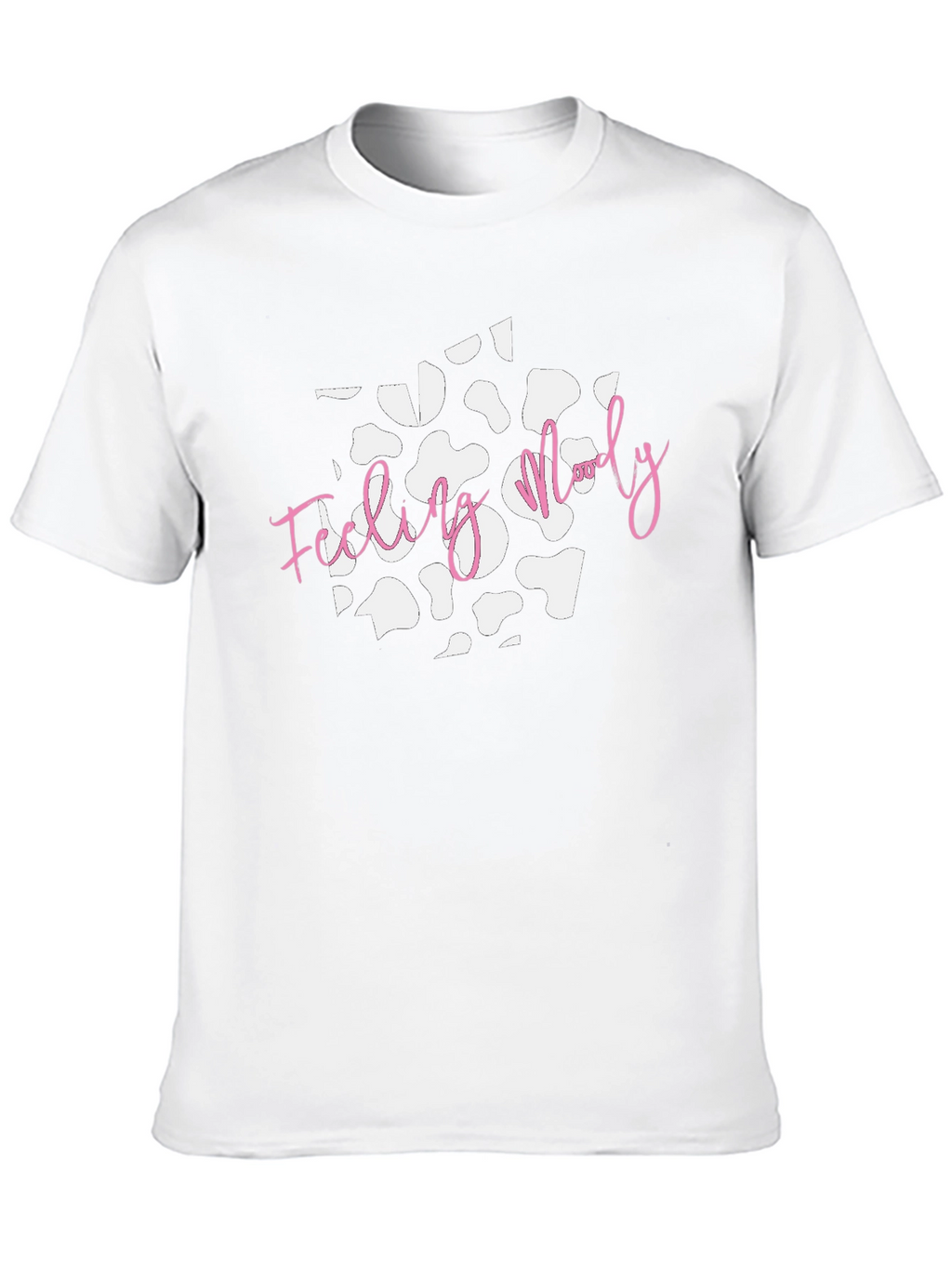 Feeling Moody Cow Print T-Shirt