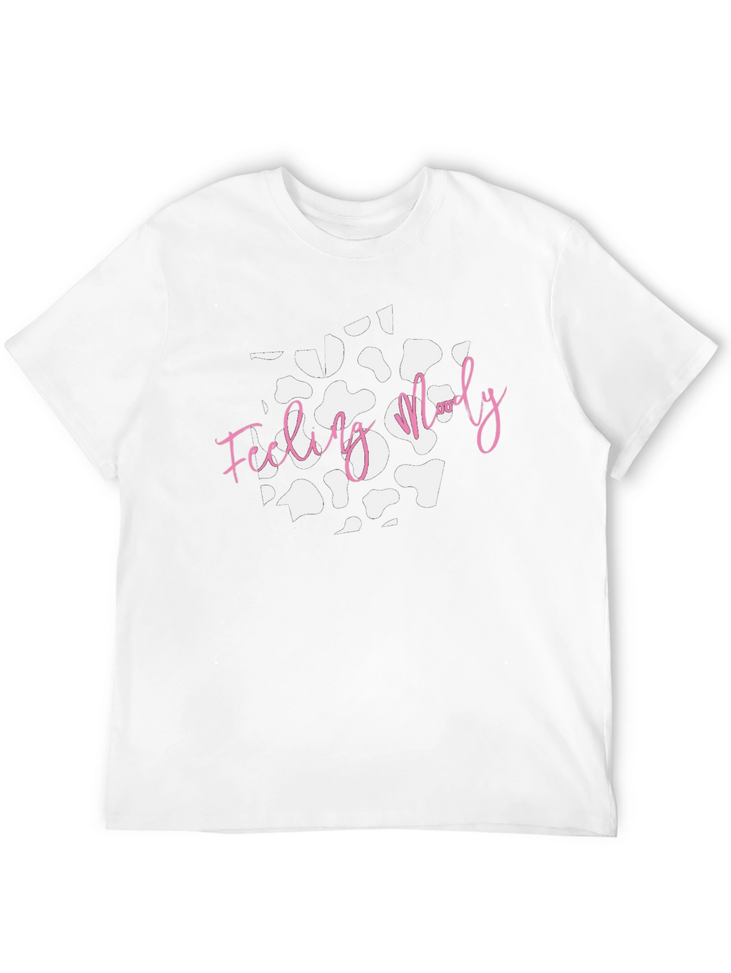 Feeling Moody Cow Print T-Shirt
