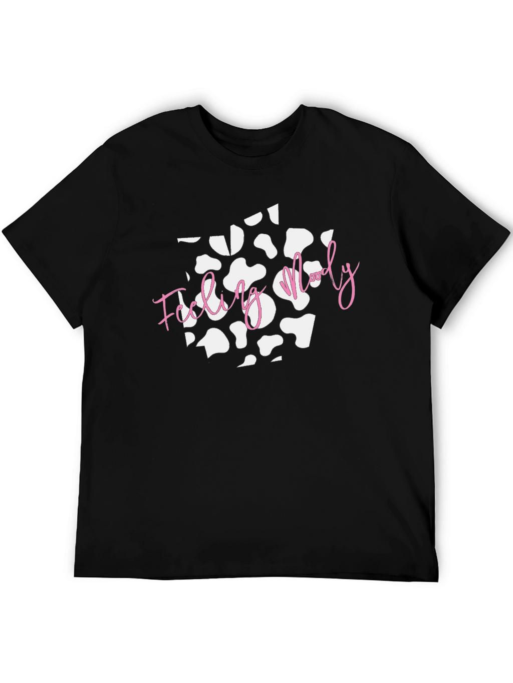 Feeling Moody Cow Print T-Shirt