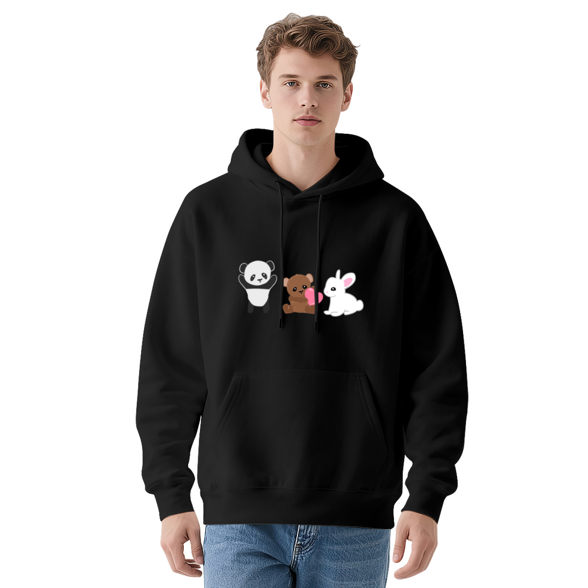 Bold Street Art Hoodie - Urban Graphic Pullover #0488