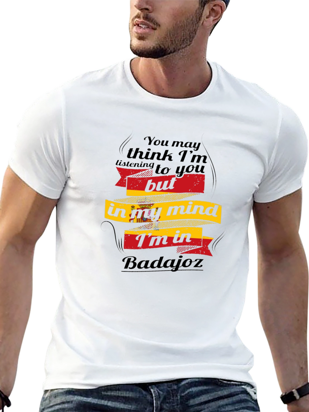 Badajoz Mind T-Shirt - Funny Travel Tee