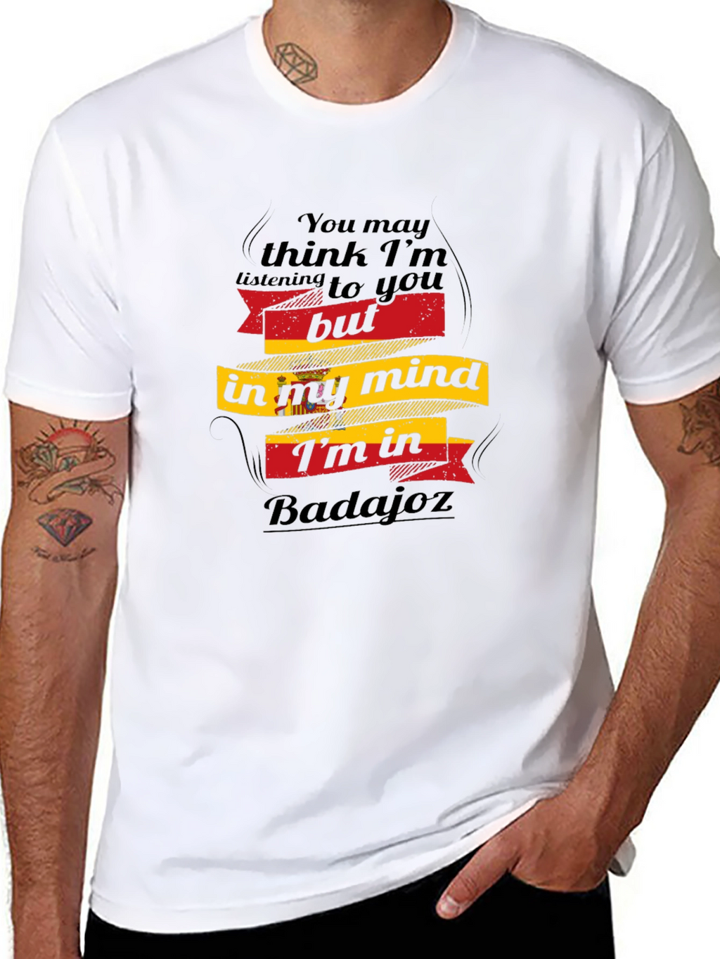 Badajoz Mind T-Shirt - Funny Travel Tee