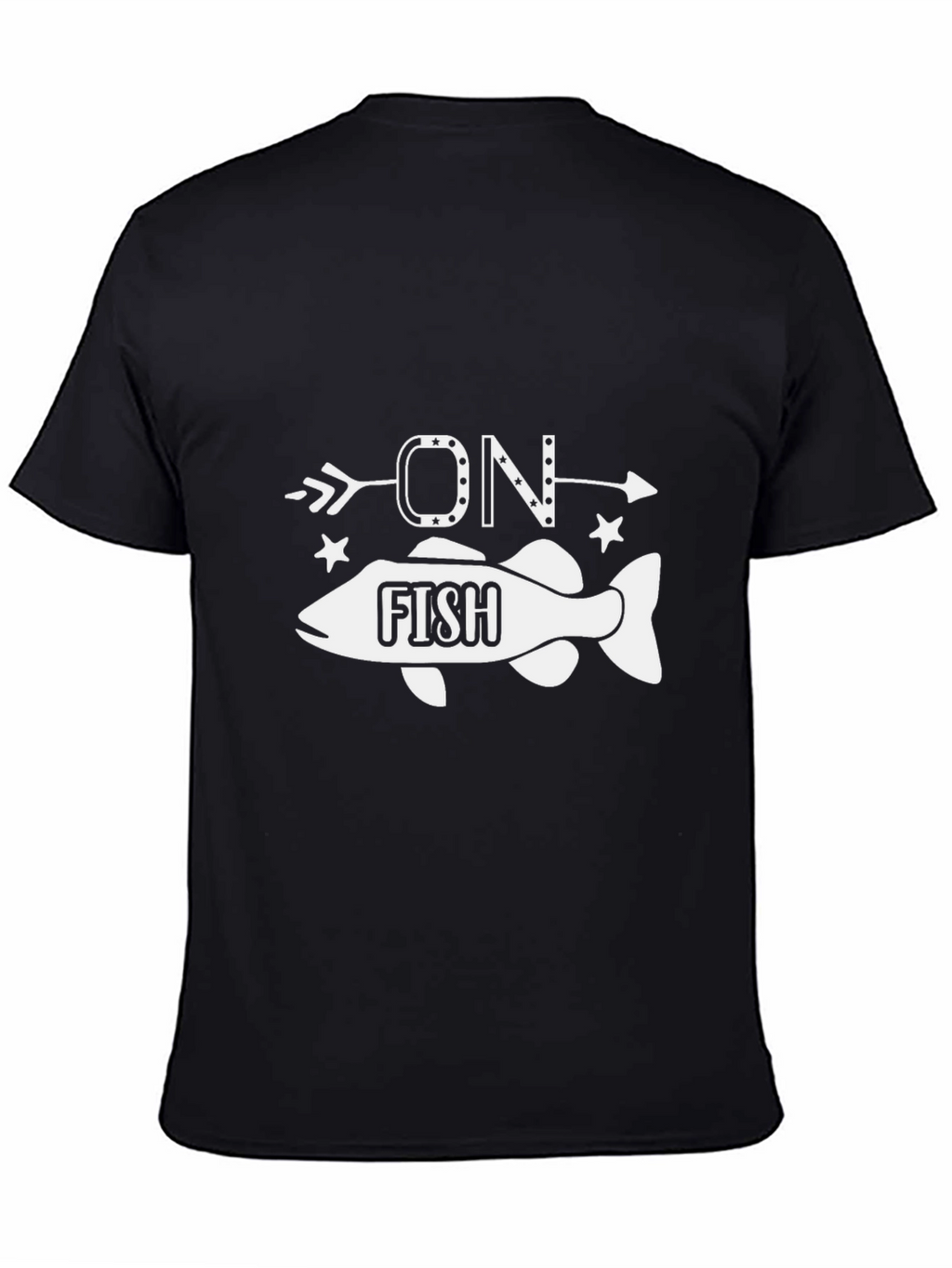 On Fish Arrow Graphic T-Shirt