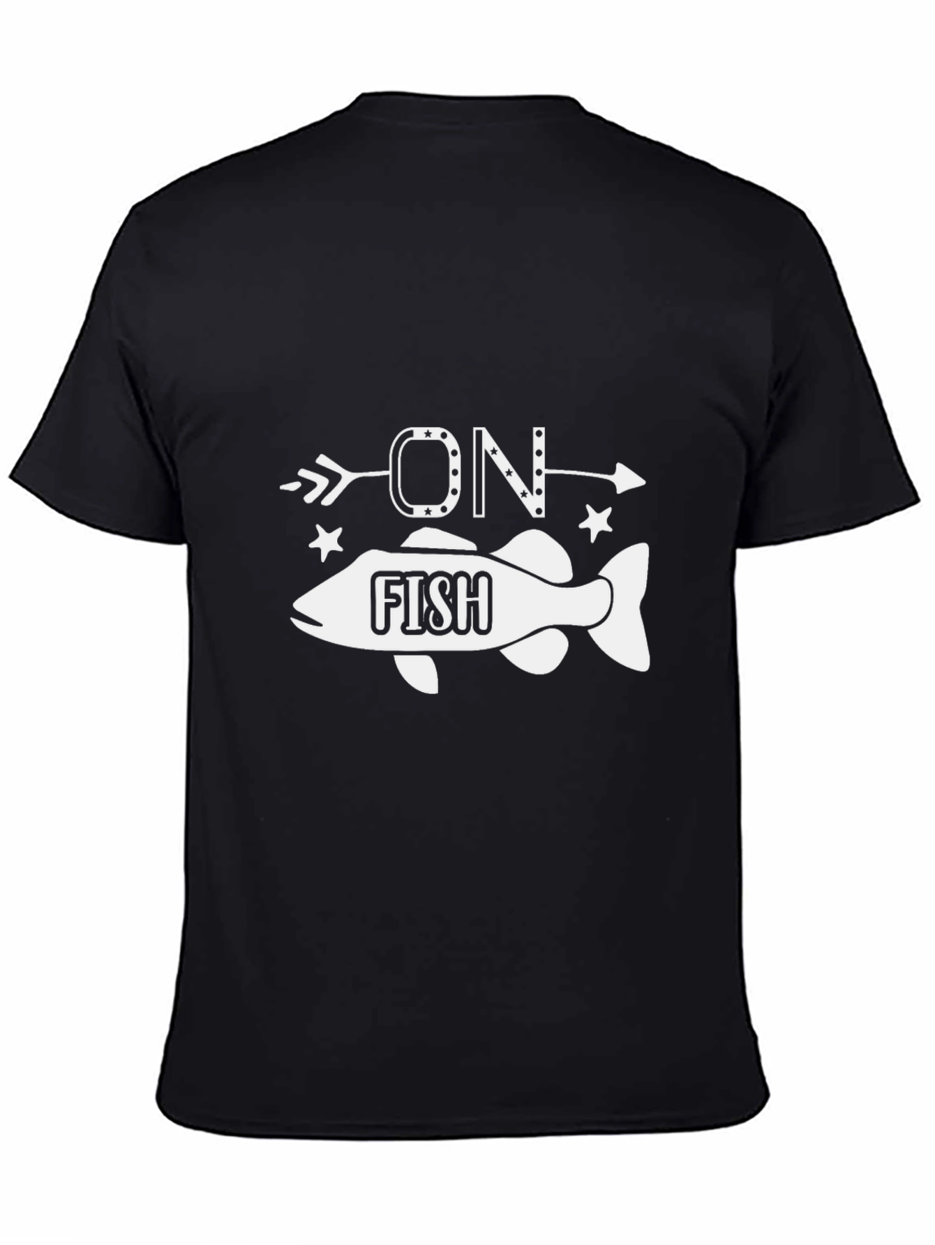 On Fish Arrow Graphic T-Shirt