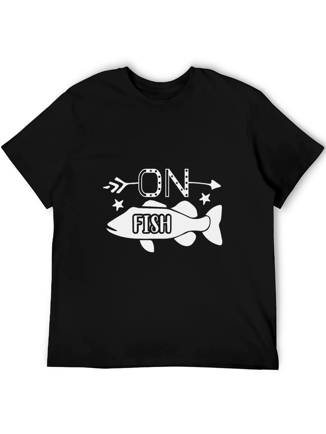 On Fish Arrow Graphic T-Shirt