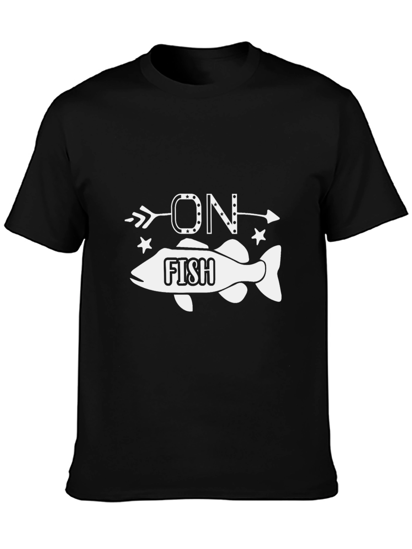 On Fish Arrow Graphic T-Shirt