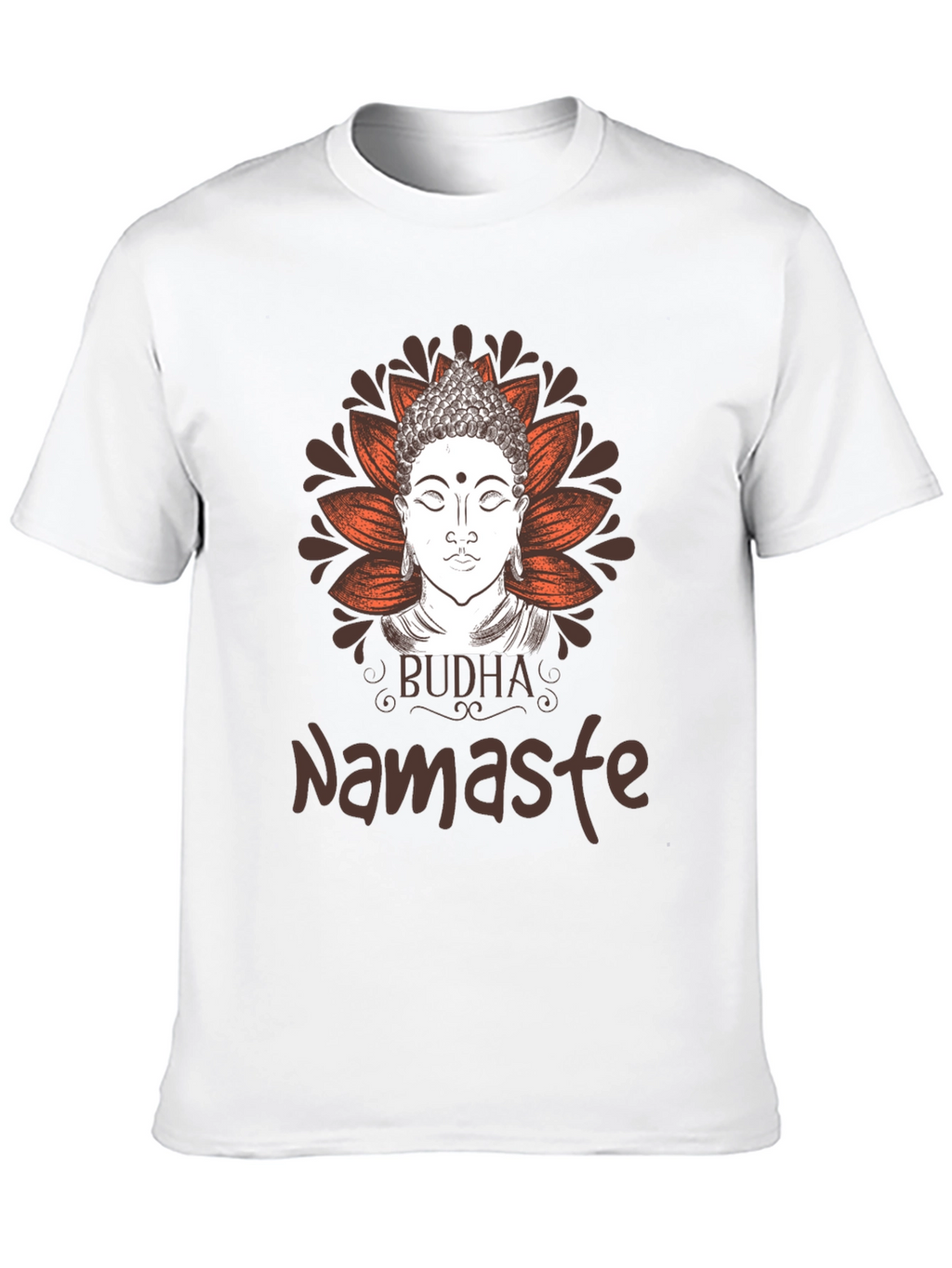 Buddha Namaste Graphic Tee - Spiritual Meditation T-Shirt