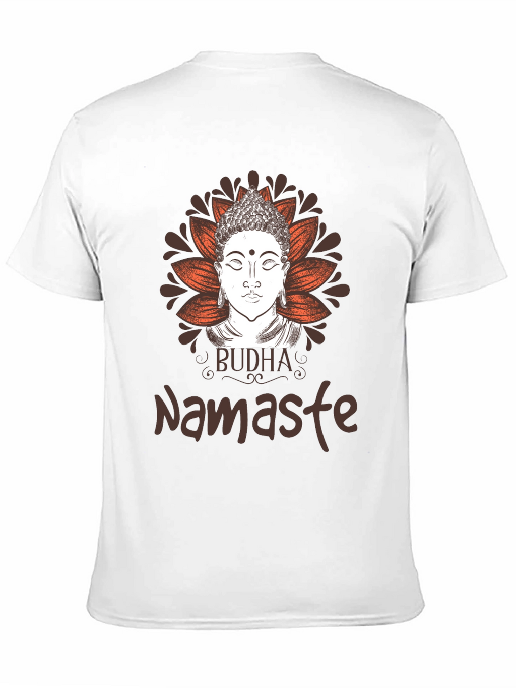 Buddha Namaste Graphic Tee - Spiritual Meditation T-Shirt