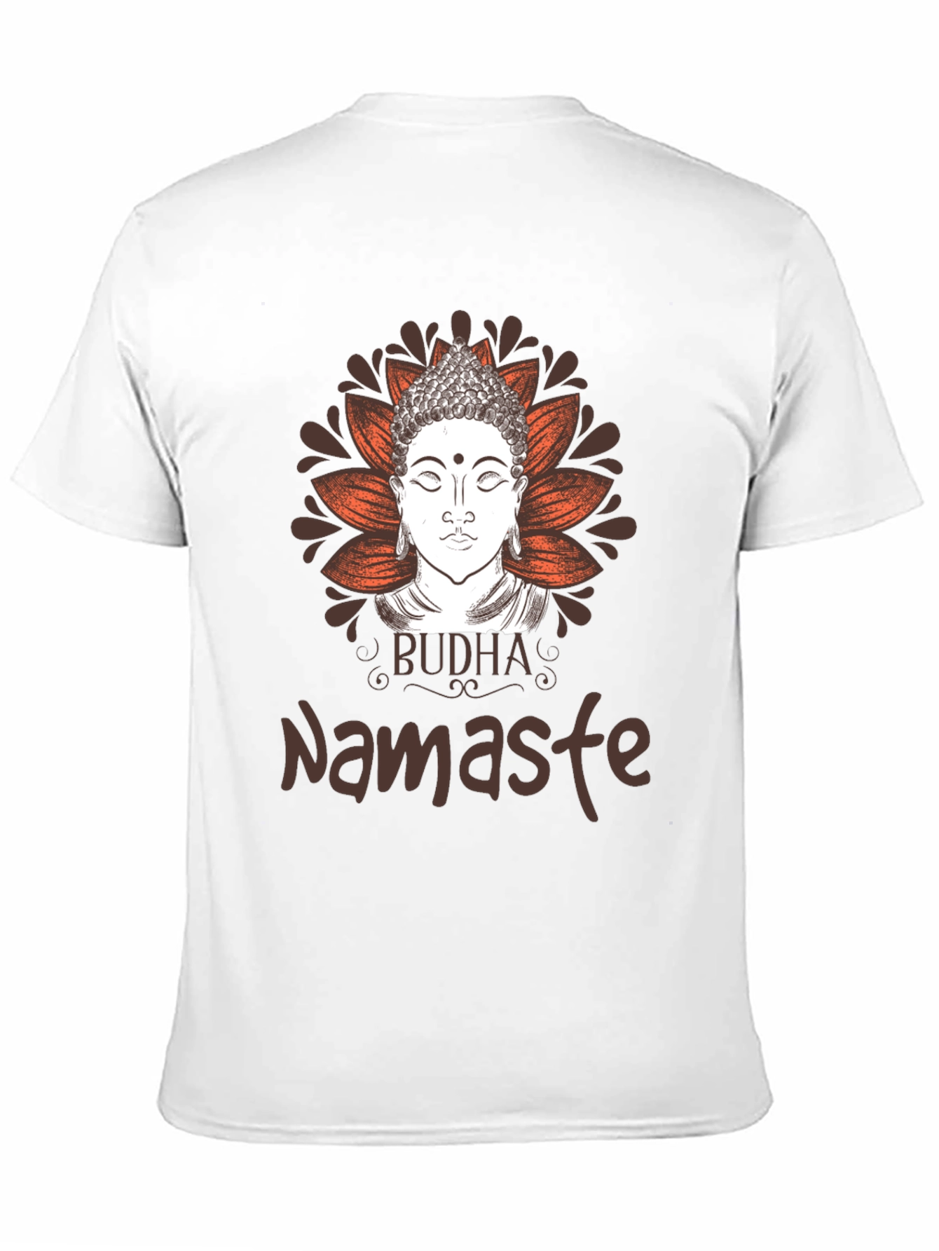 Buddha Namaste Graphic Tee - Spiritual Meditation T-Shirt