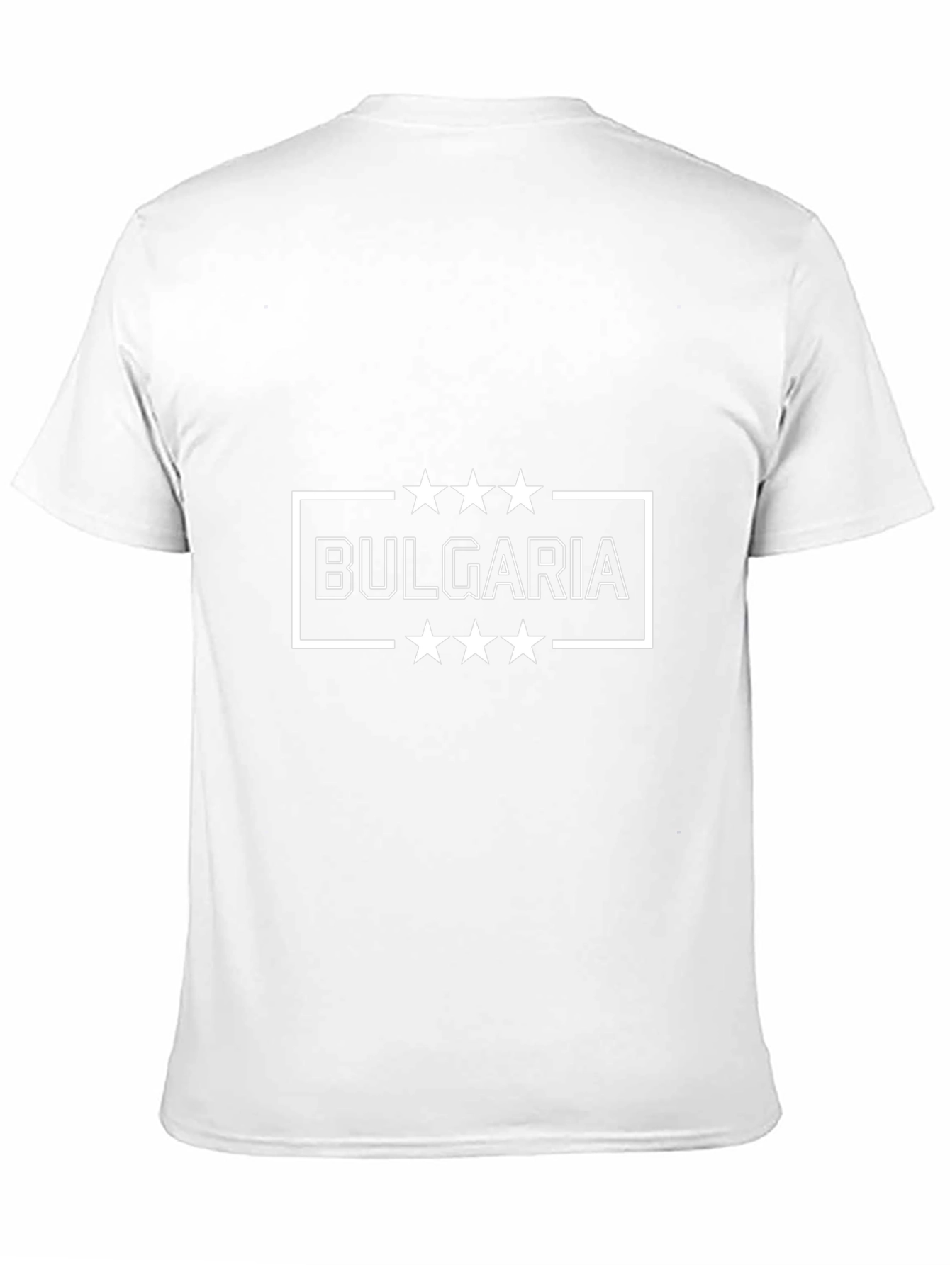 Bulgaria Star Graphic T-Shirt | Black | Casual Wear