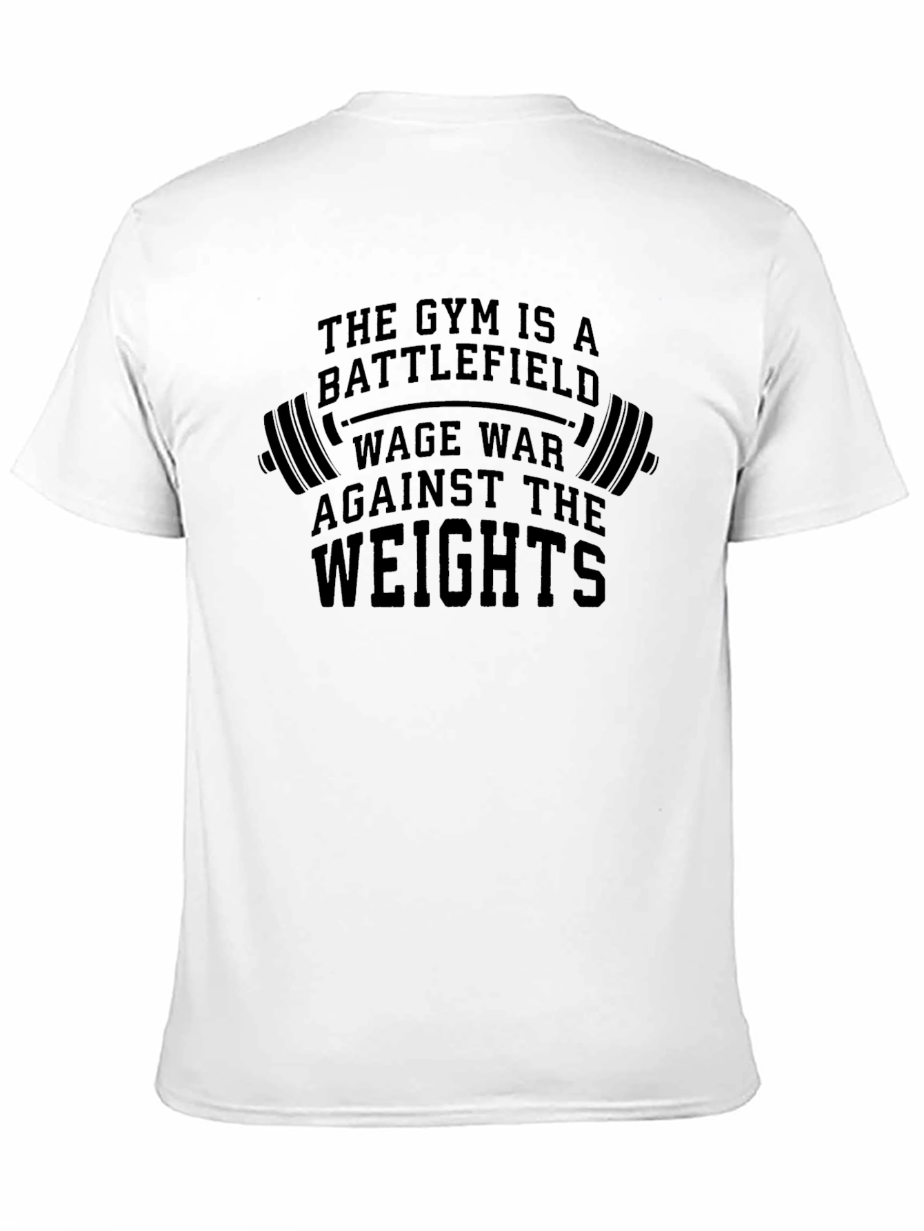 Gym Battlefield T-Shirt: Wage War Against The Weights!