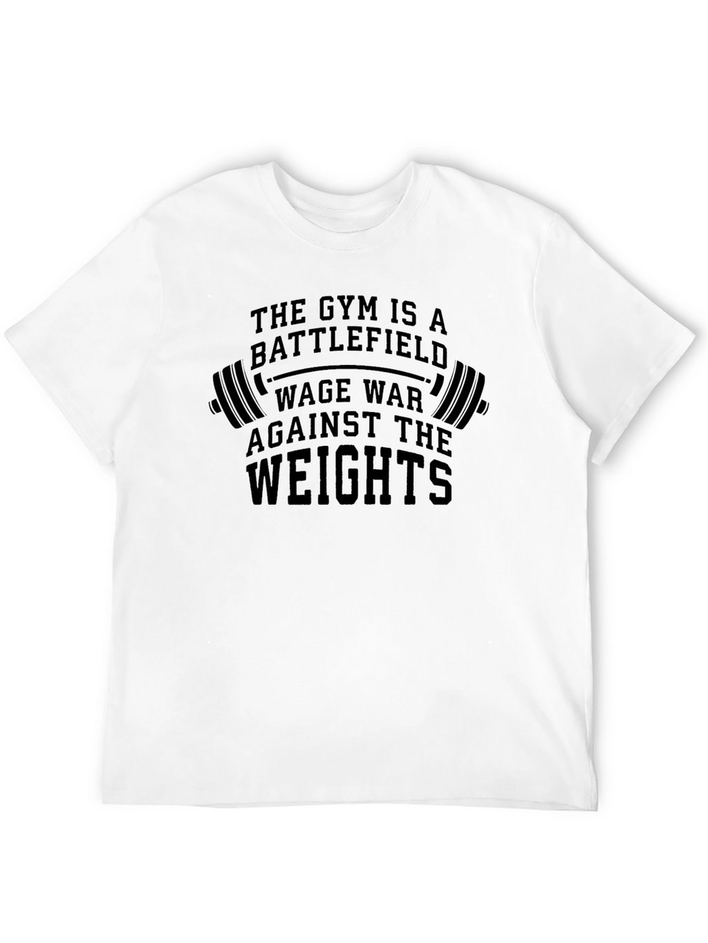Gym Battlefield T-Shirt: Wage War Against The Weights!