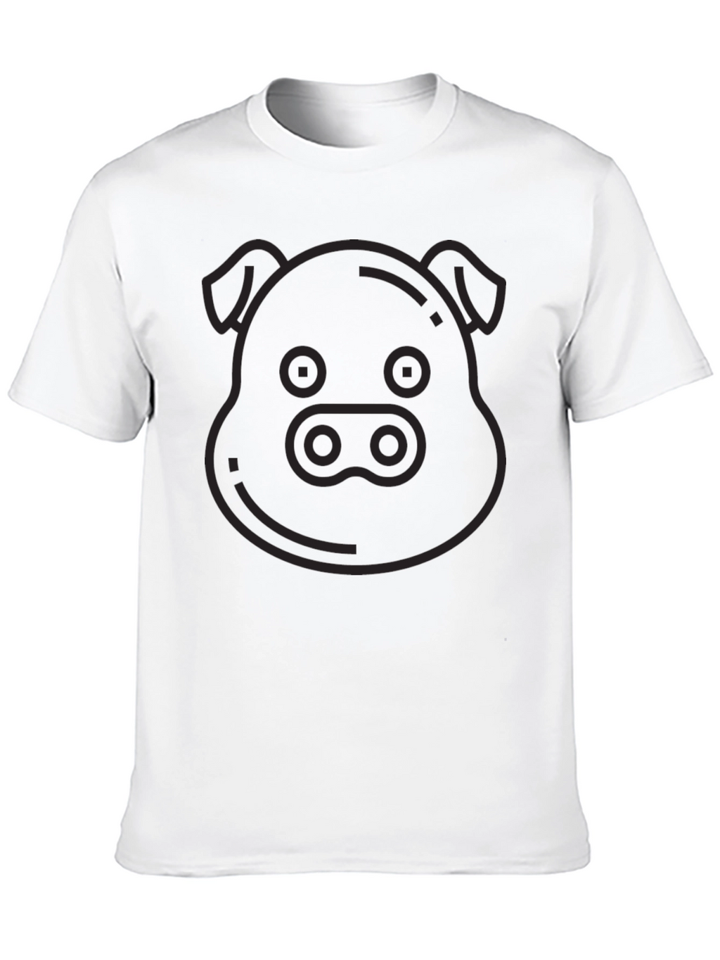 Pig Emoji Graphic T-Shirt