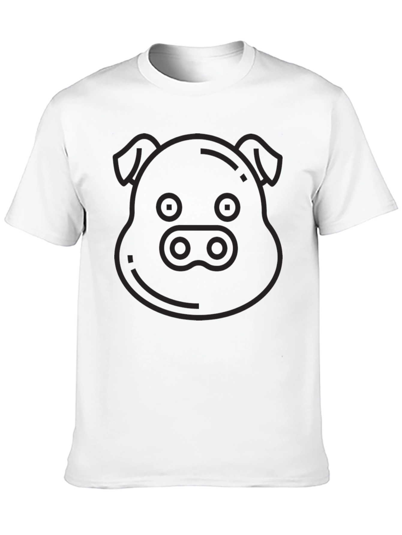 Pig Emoji Graphic T-Shirt